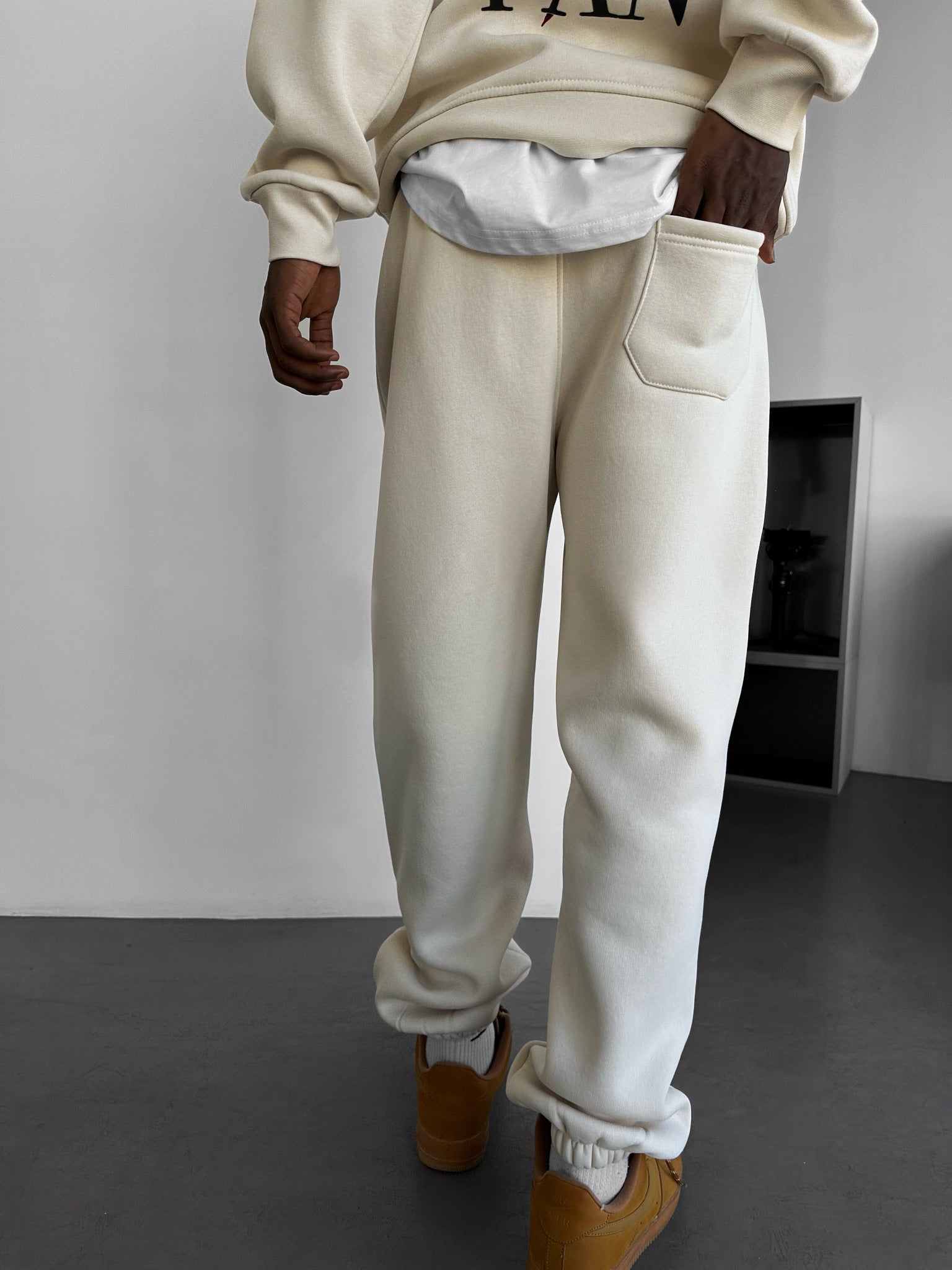 Basic Jogger- Beige