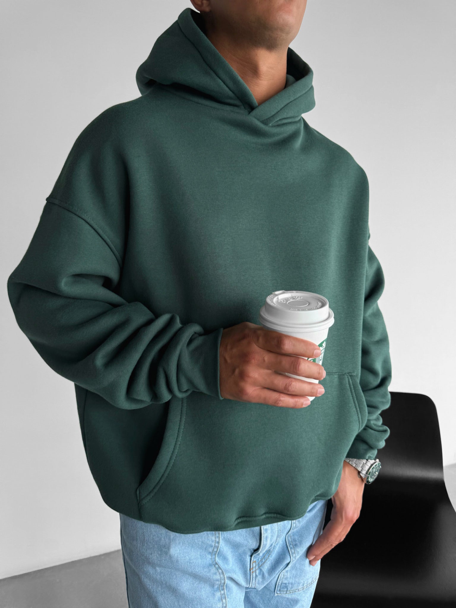 Oversize Hoodie - Petrol
