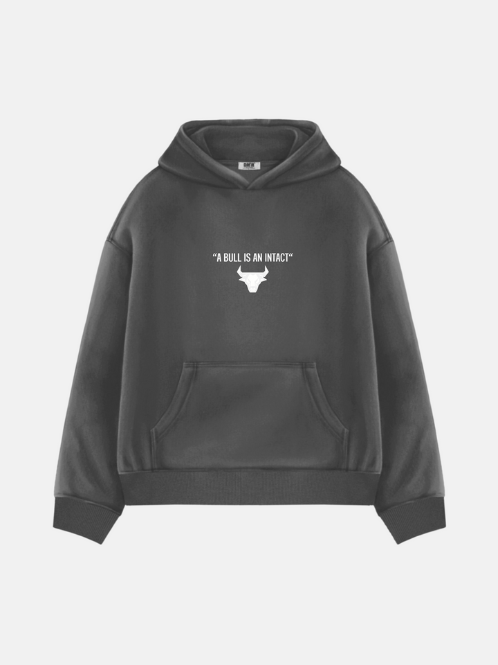 Oversize Bull Hoodie - Anthracite