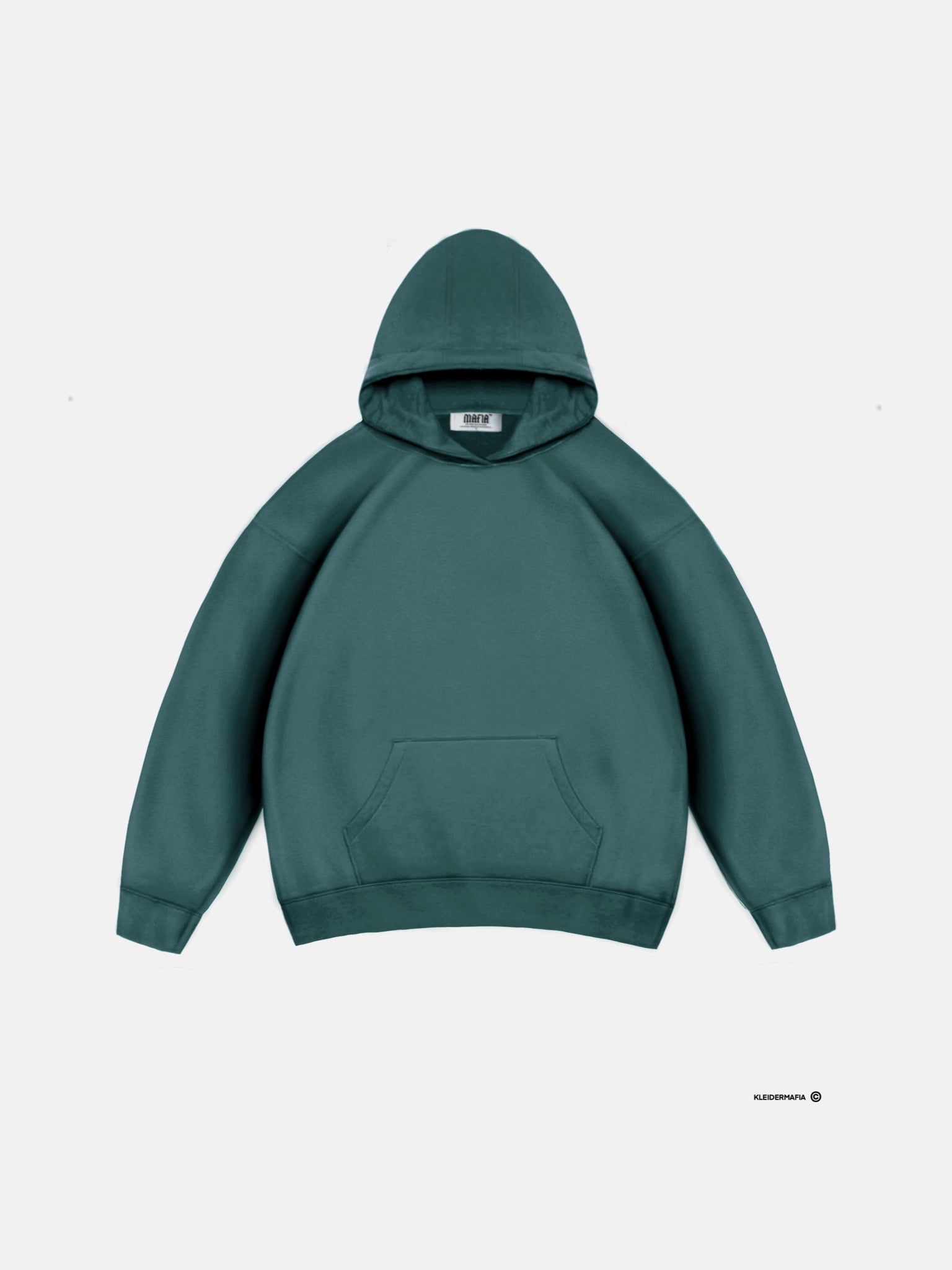 Oversize Hoodie - Petrol