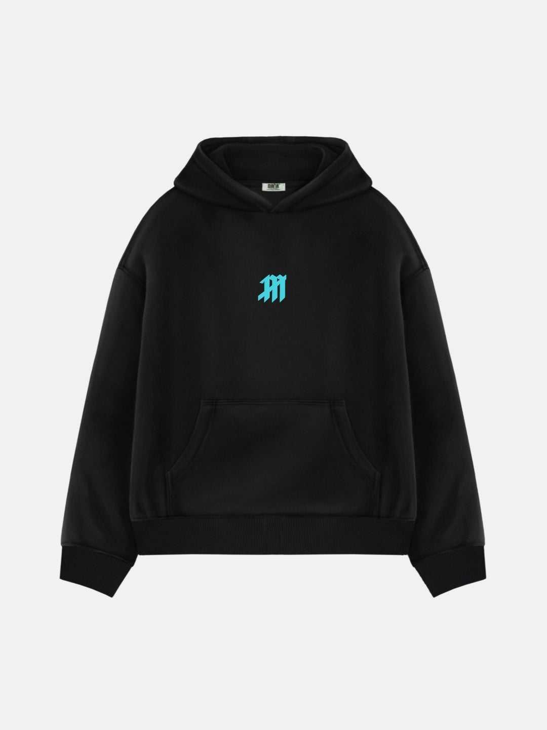 Oversize Mouse Hoodie - Black and Blue