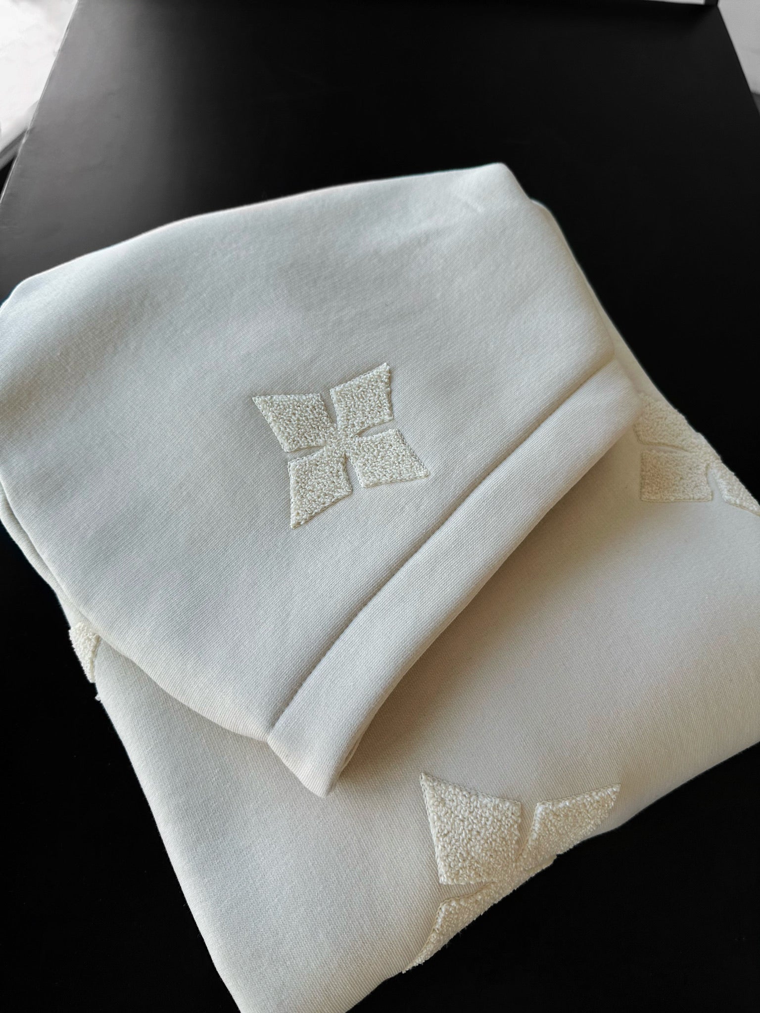 Oversize Detailed Hoodie - Beige