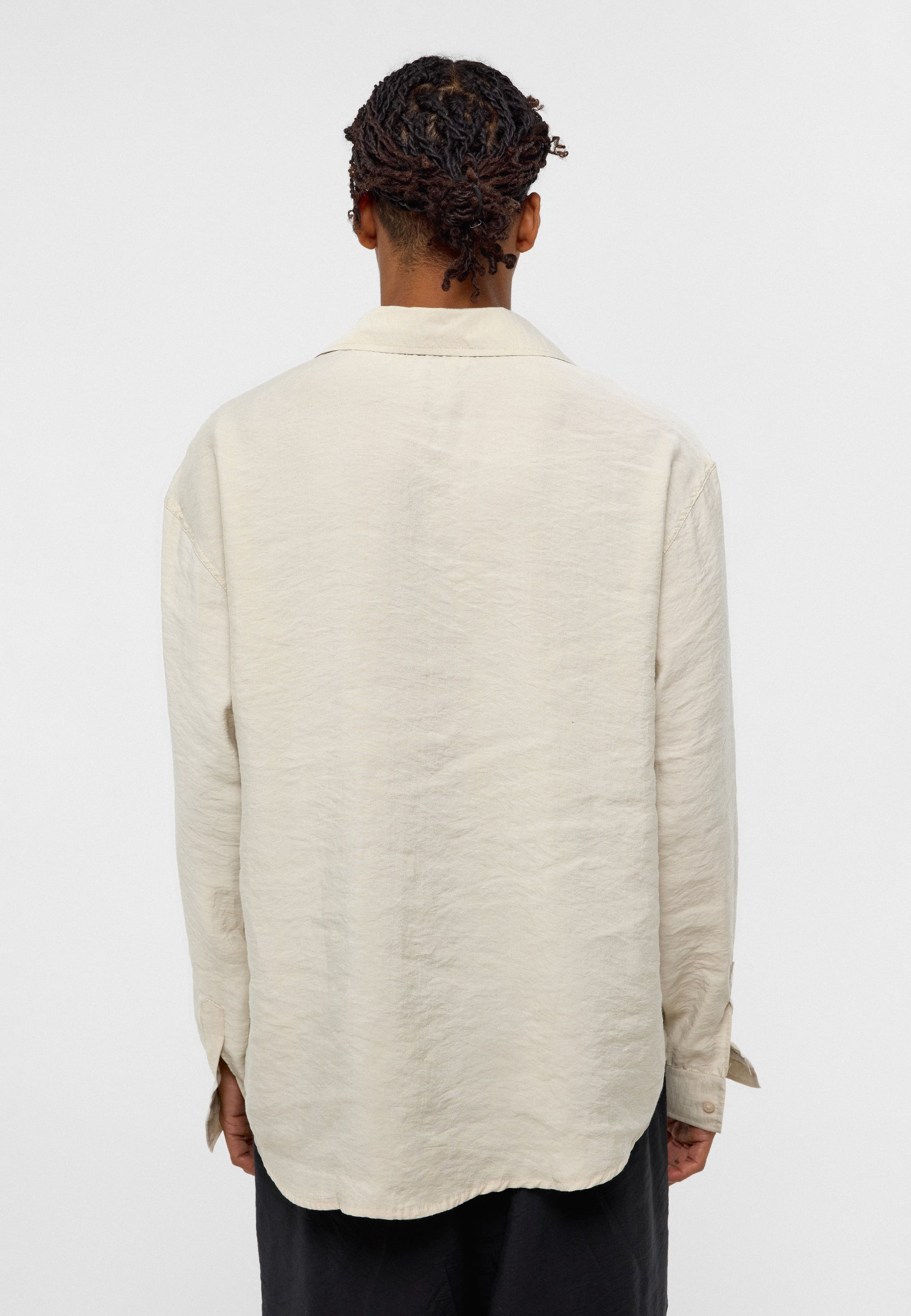 Warm Honey Beige Oversized Modal Shirt – Soft & Elevated Everyday Essential