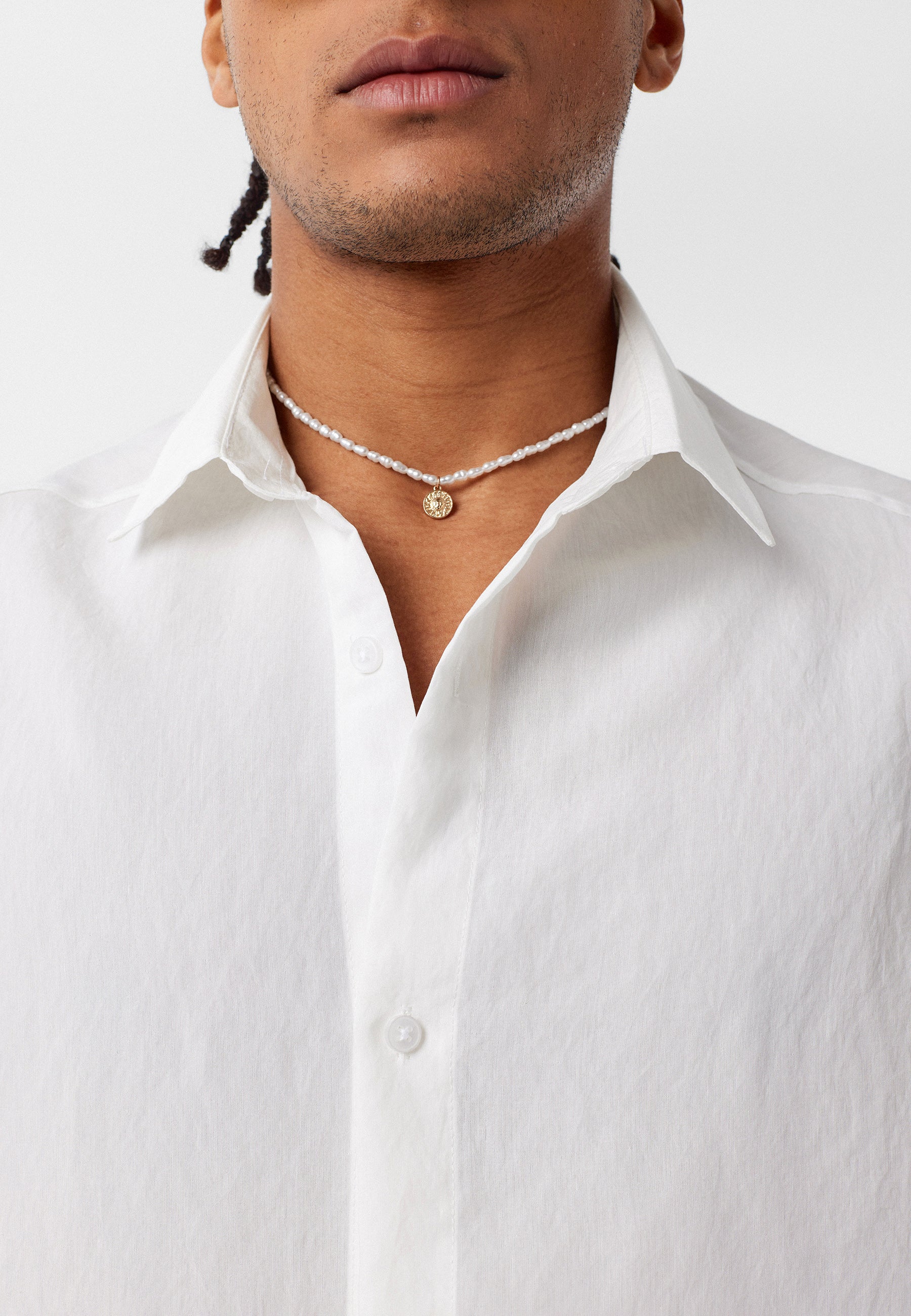 Crisp White Oversized Cotton‑Linen Shirt – Light Classic Everyday Style