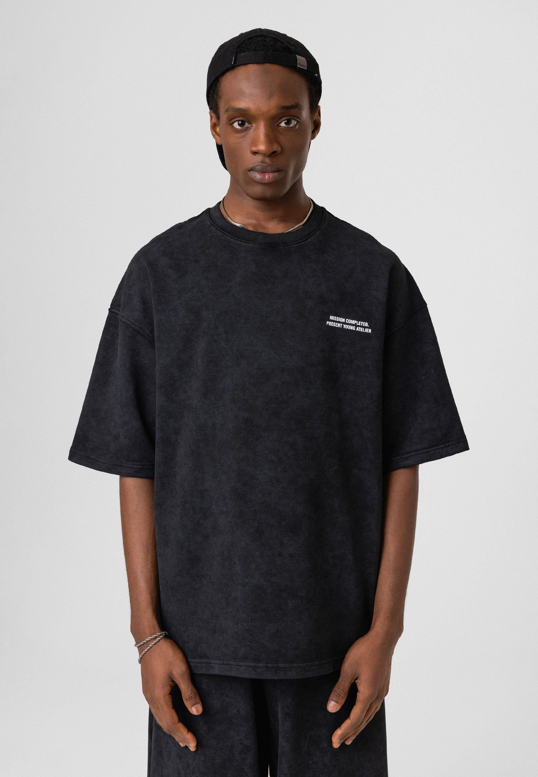Oversized Washed Track Pants – Street-Ready Comfort with Soft Texture