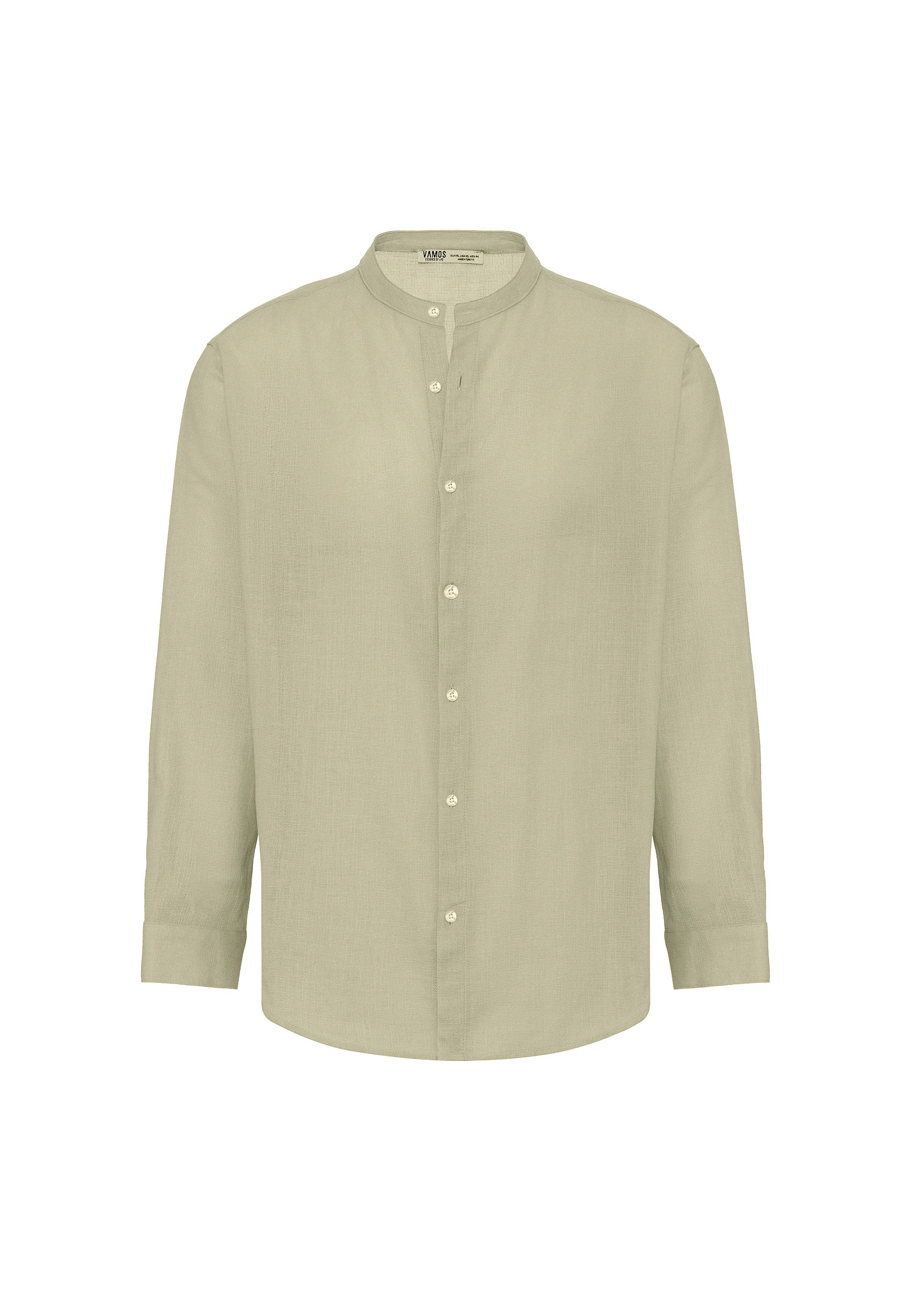 White Button-Up Shirt – Regular Fit, Classic Everyday Style