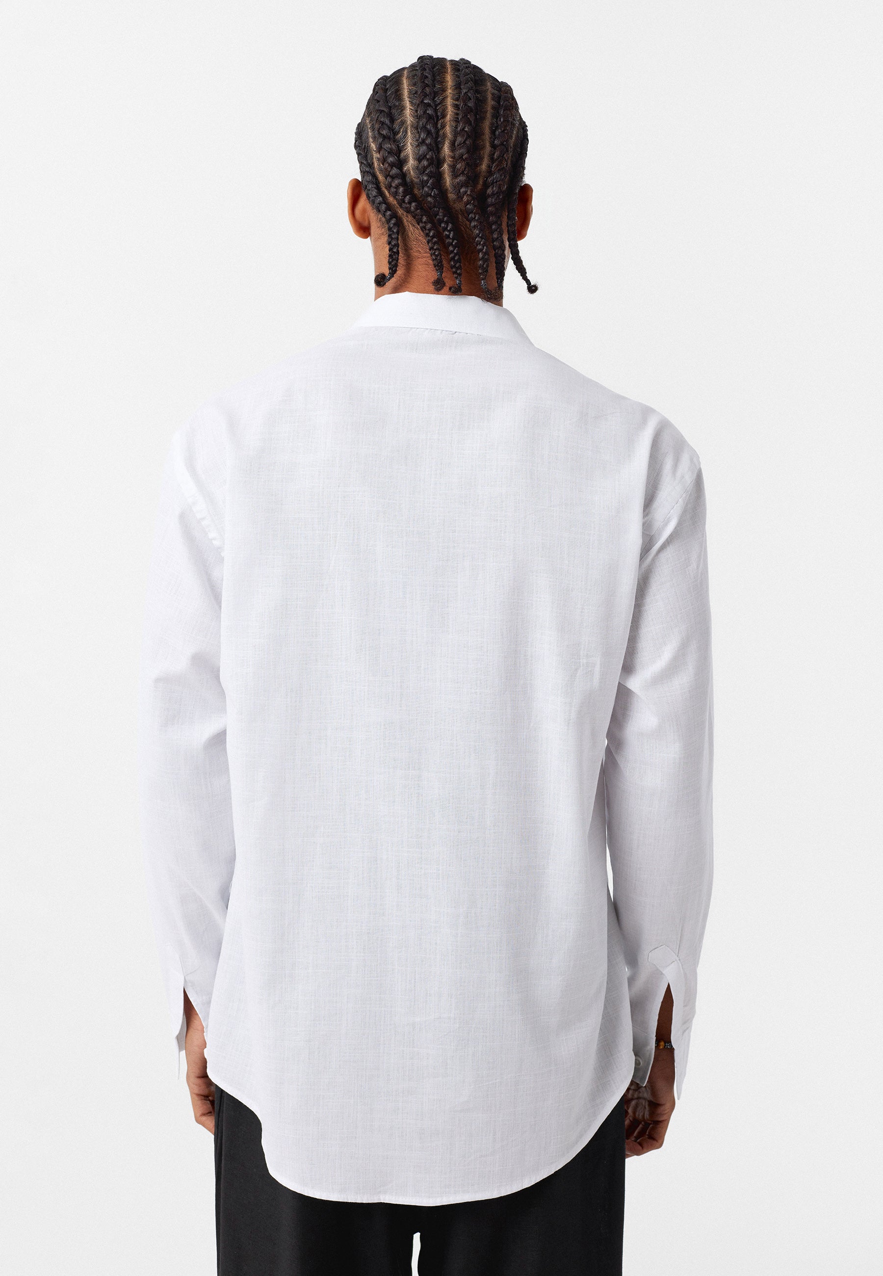 White Modal Shirt – Effortless Minimal Comfort