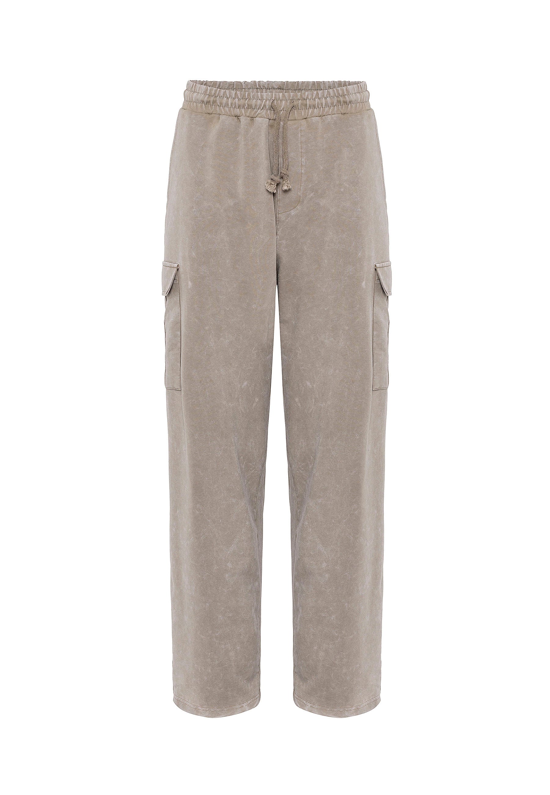 Oversized Graphic Pants – Bold Visuals with Vintage-Washed Appeal