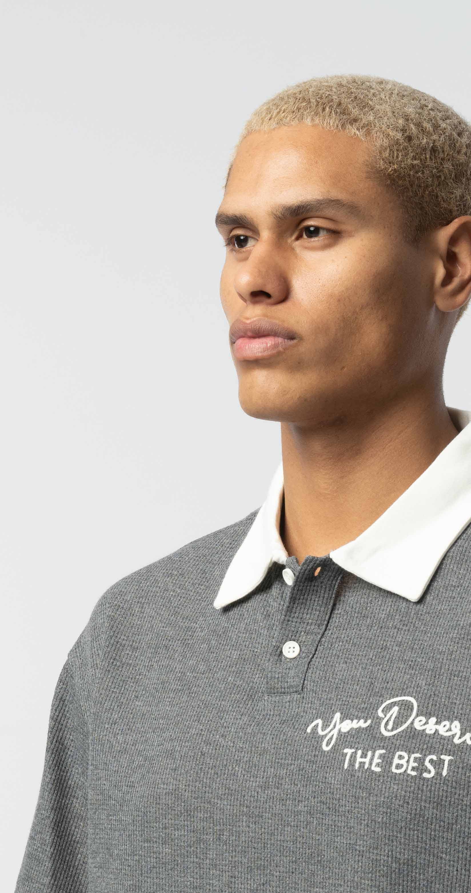 Light Gray Oversized T‑Shirt – LIMITLESS Graphic Comfort