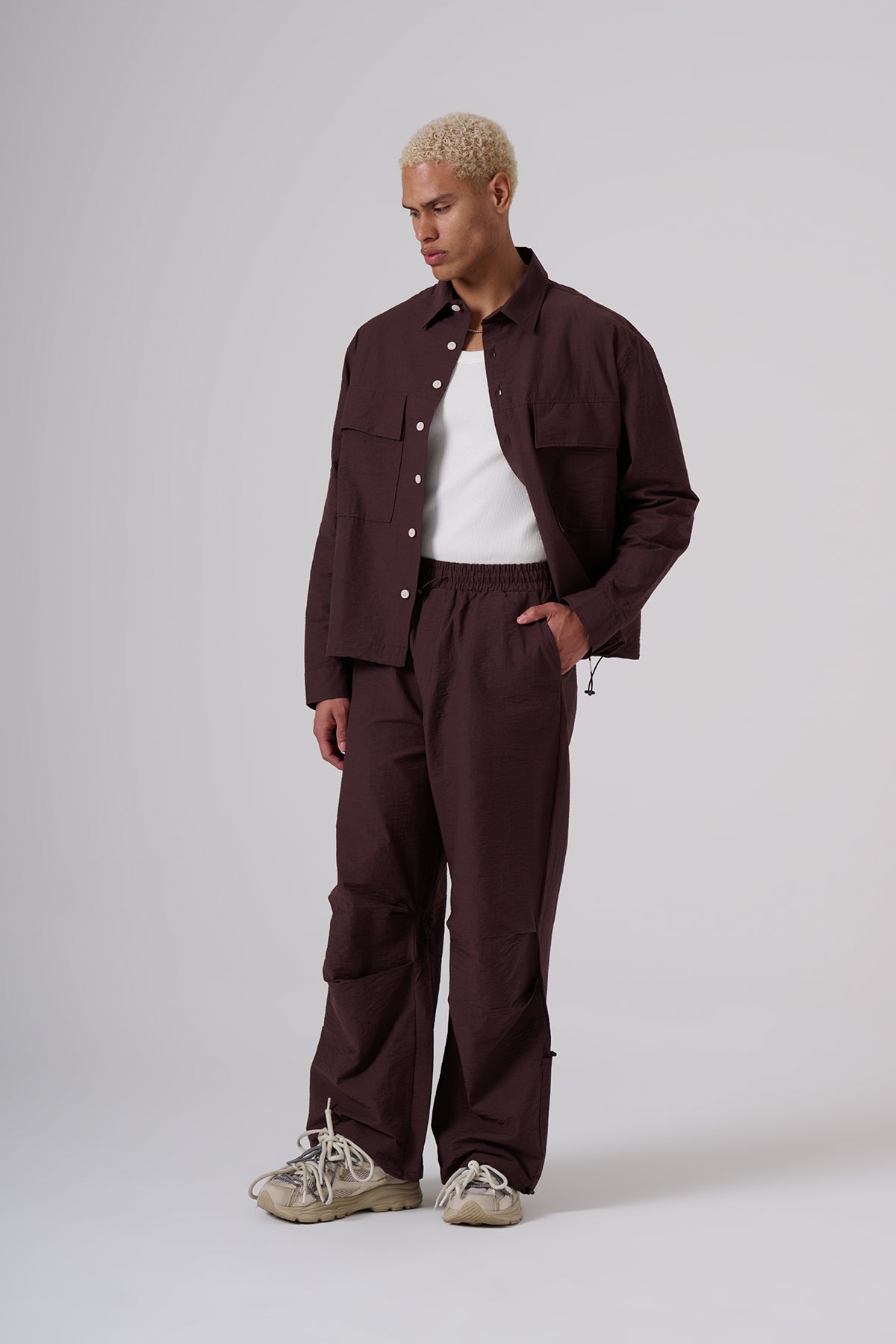 Deep Purple Shirts sets – Statement Comfort with Minimal Design