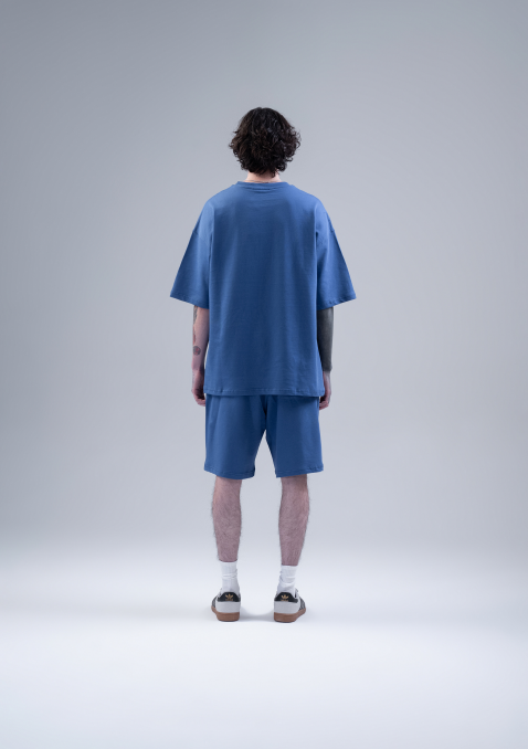 Blue Casual T-Shirt for Men