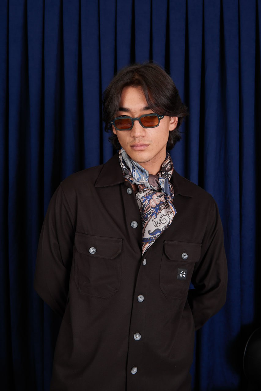 Men’s Premium Utility Shirt | KAEN Tokyo | Modern Minimal Workwear Style