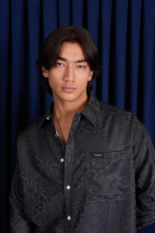 Men’s Premium Jacquard Pattern Shirt