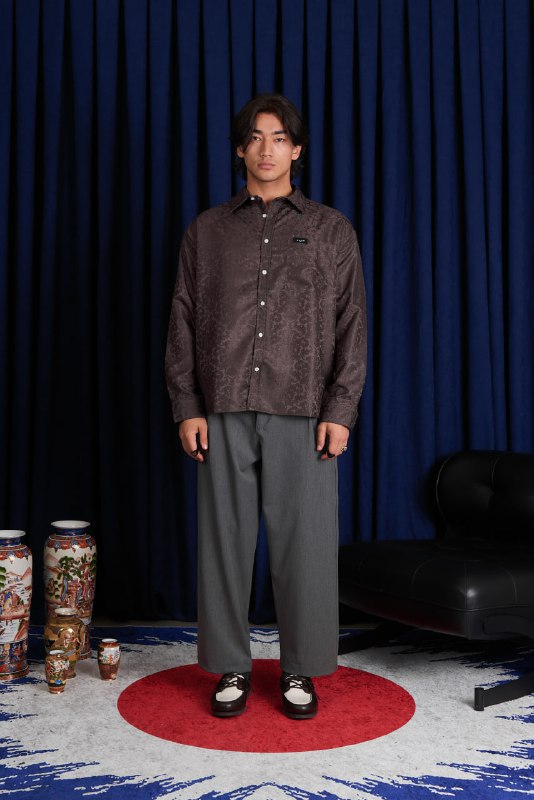 Men’s Premium Jacquard Pattern Shirt