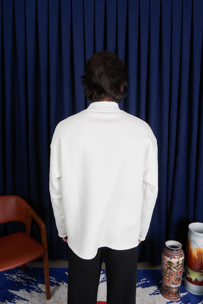 Men’s Korean Oversized Sweatshirt Co-ord Set | Minimal Streetwear Two-Piece Outfit