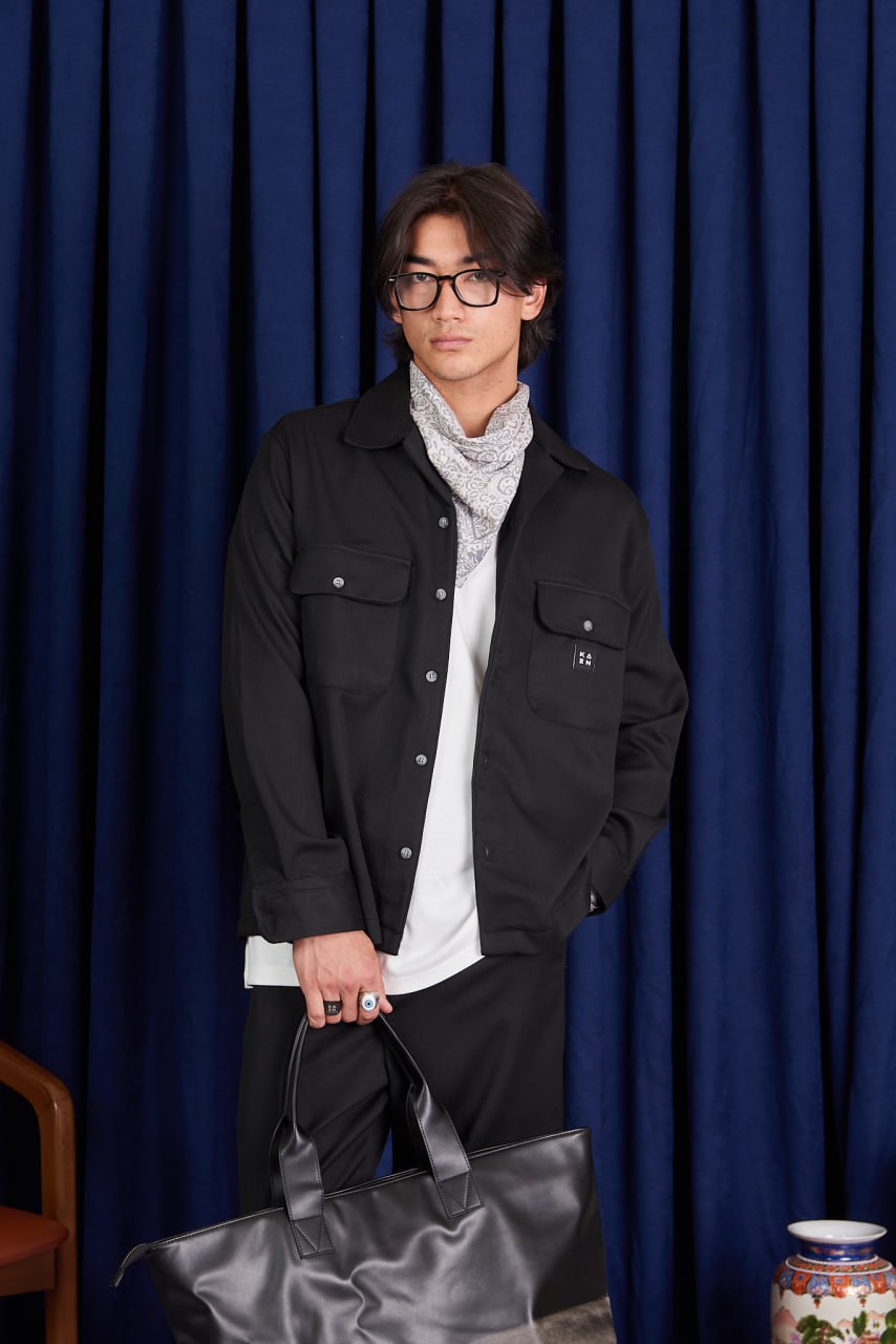 Men’s Korean Minimalist Co-ord Shirt Set