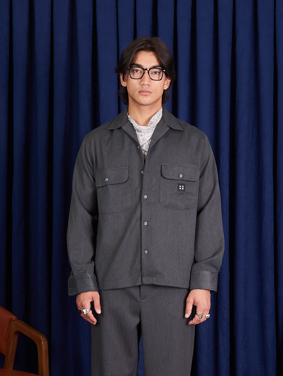 Men’s Korean Minimalist Co-ord Shirt Set