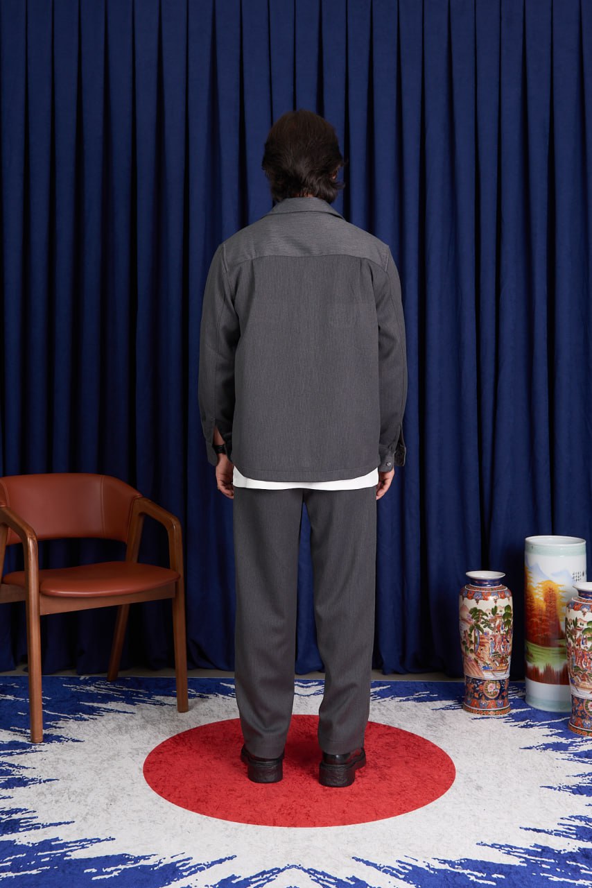 Men’s Korean Minimalist Co-ord Shirt Set