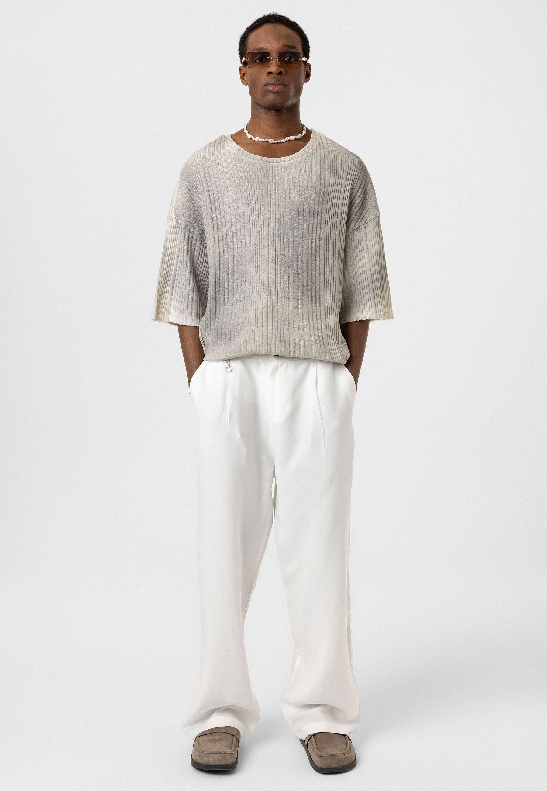 Oversized Knit Polo Soft Texture Meets Elevated Casual