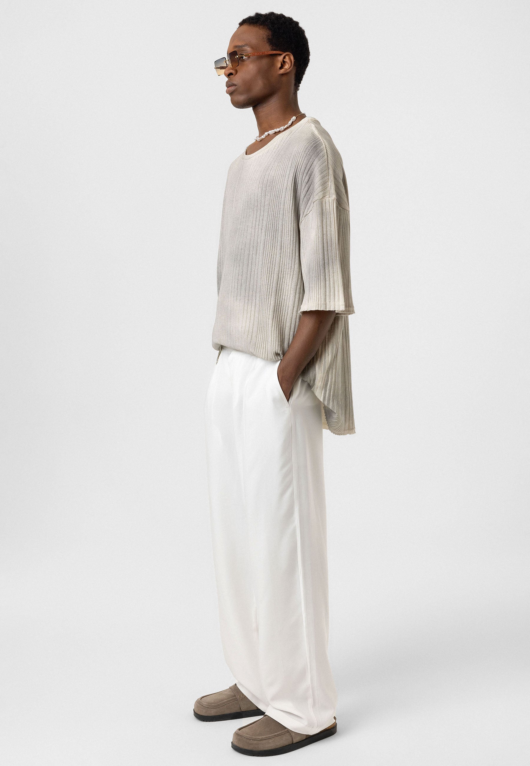 Oversized Knit Polo Soft Texture Meets Elevated Casual