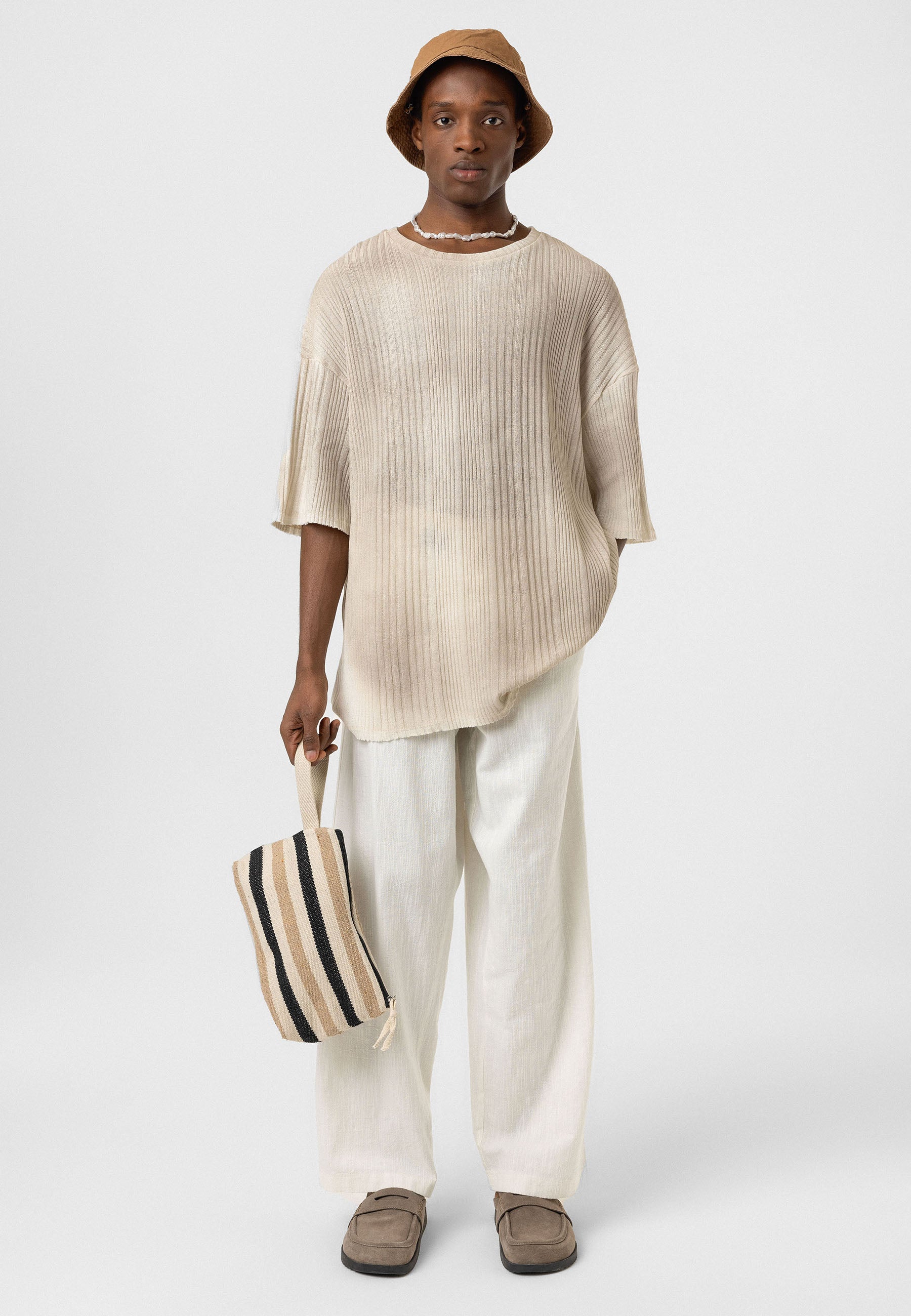 Oversized Knit Polo Soft Texture Meets Elevated Casual
