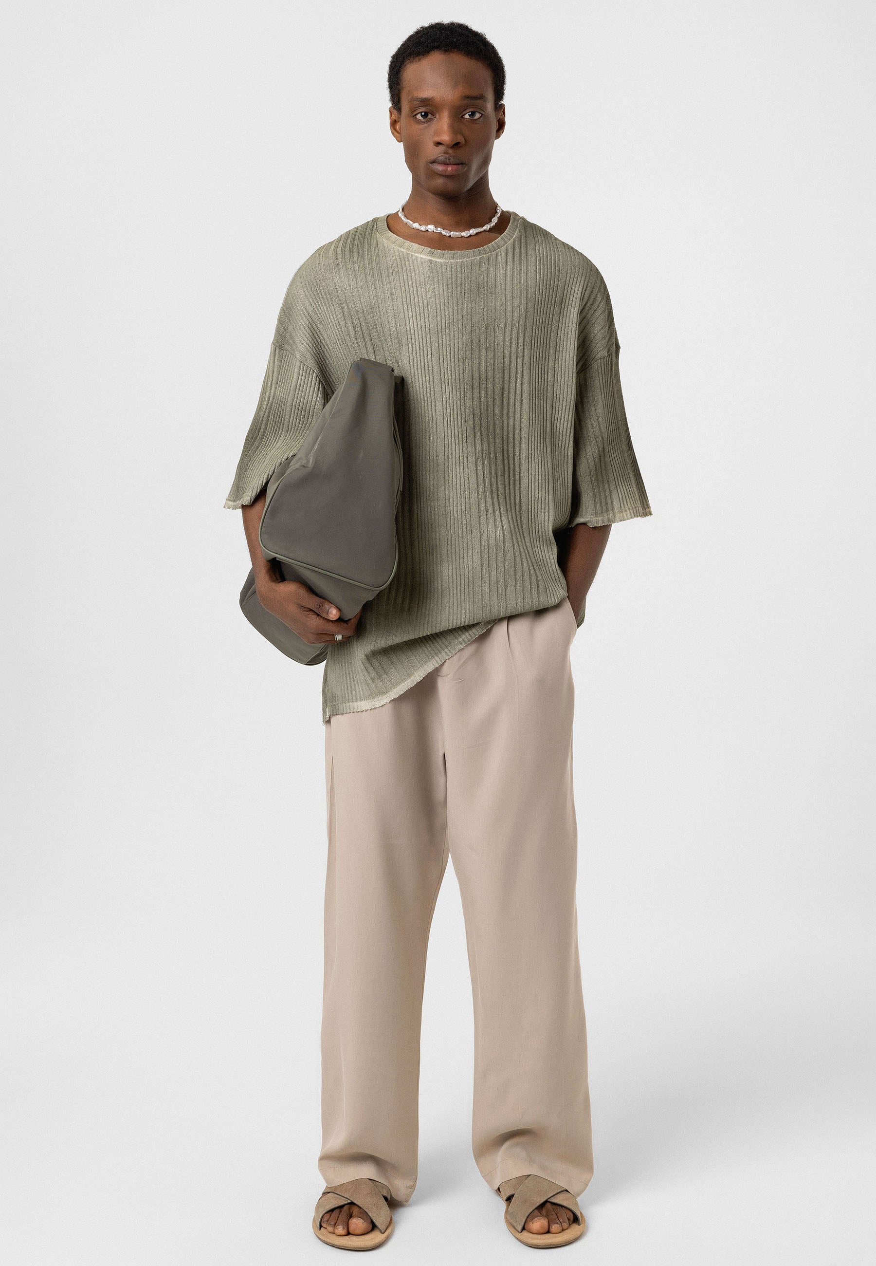 Oversized Knit Polo Soft Texture Meets Elevated Casual