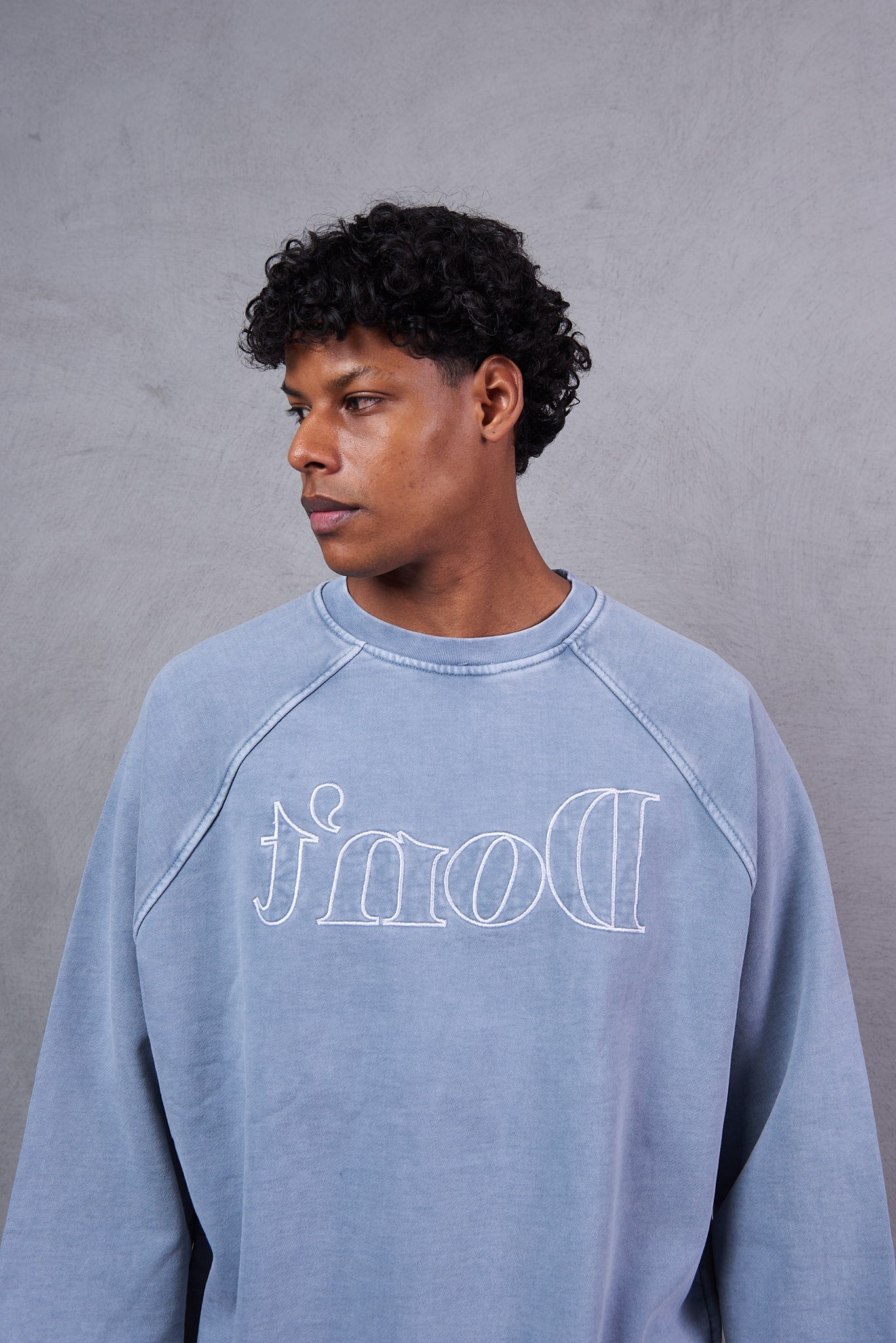 “Classic Slate Logo Sweatshirt – Heavyweight Cotton Comfort