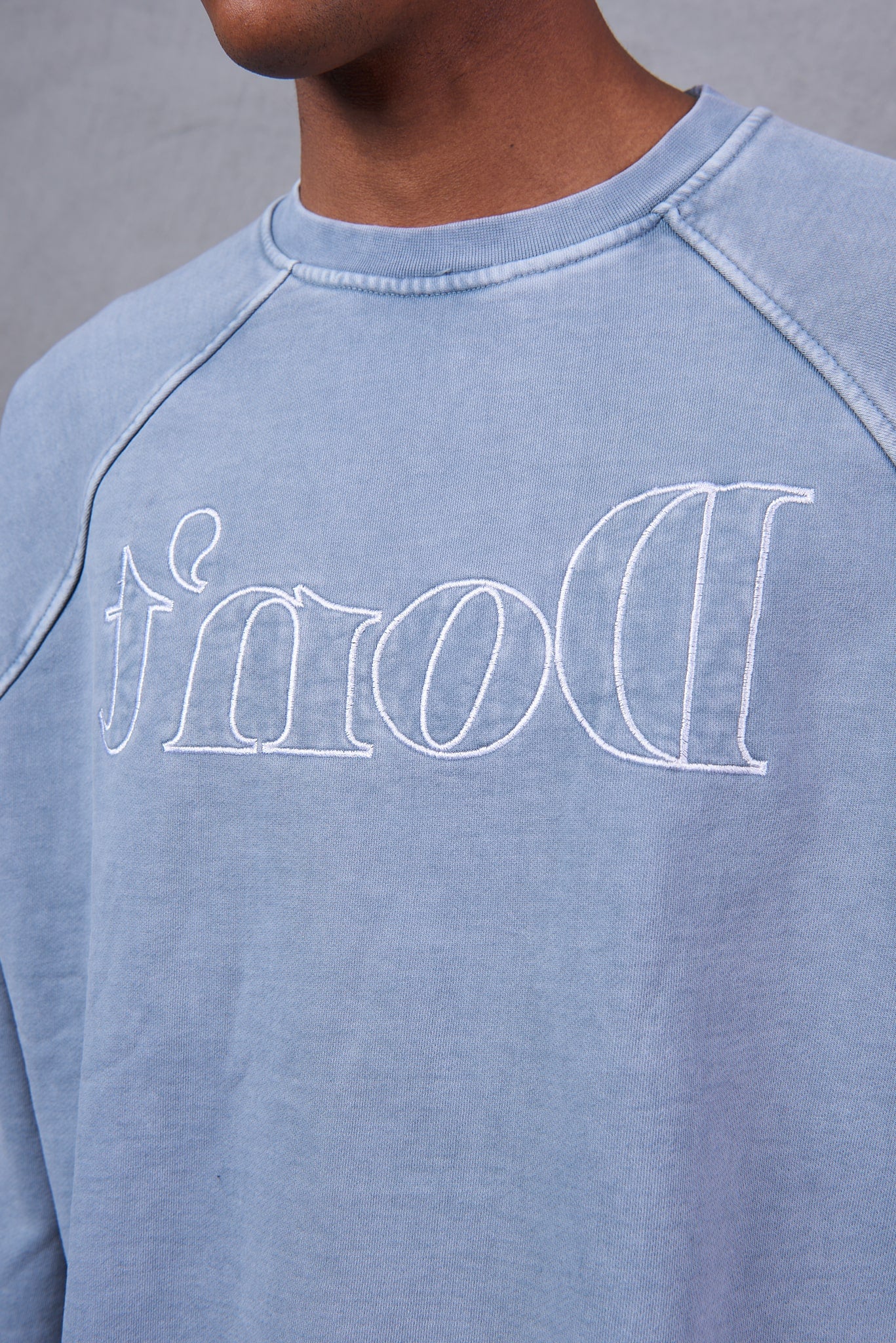 “Classic Slate Logo Sweatshirt – Heavyweight Cotton Comfort