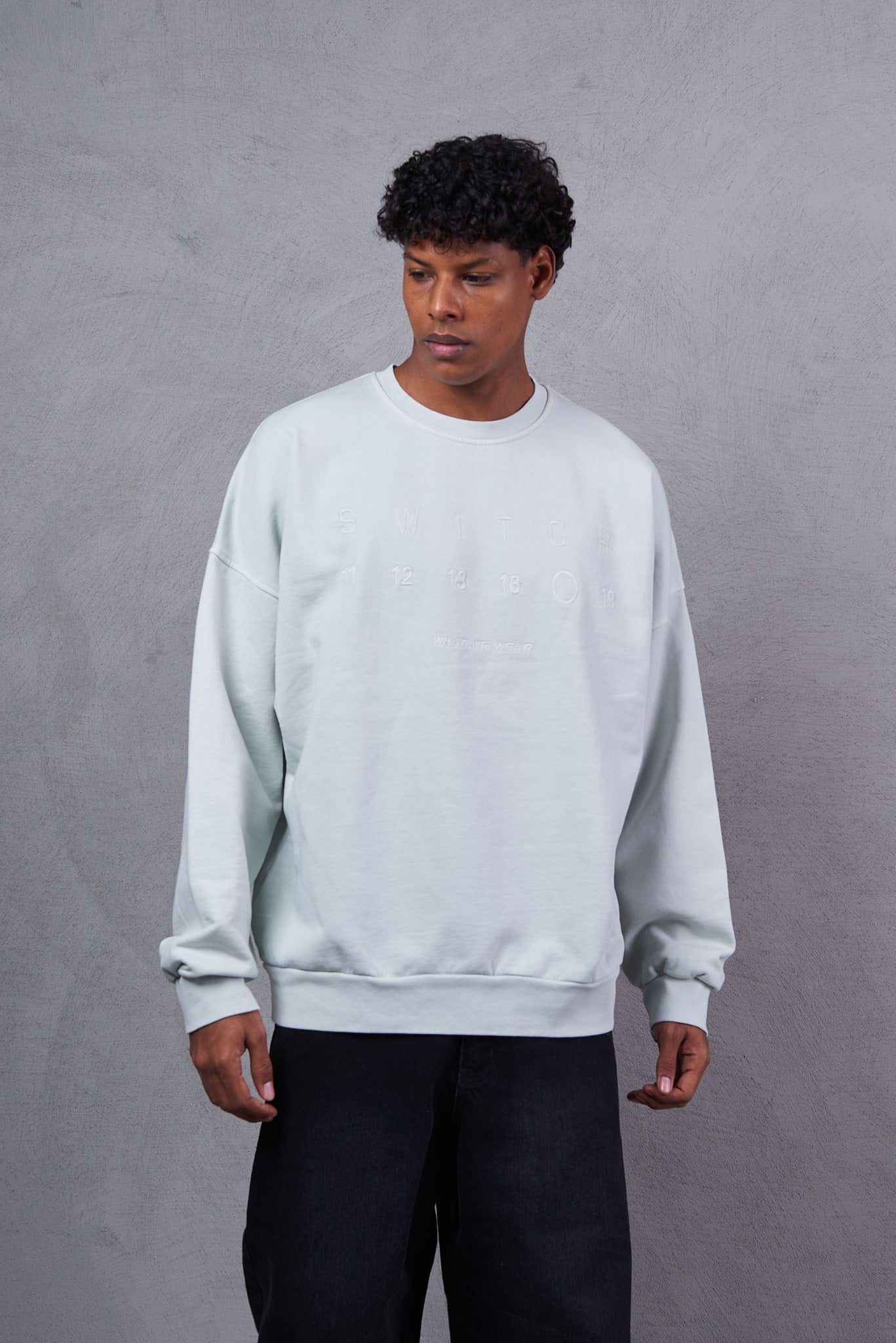 Man Active Oversized Sweatshirt