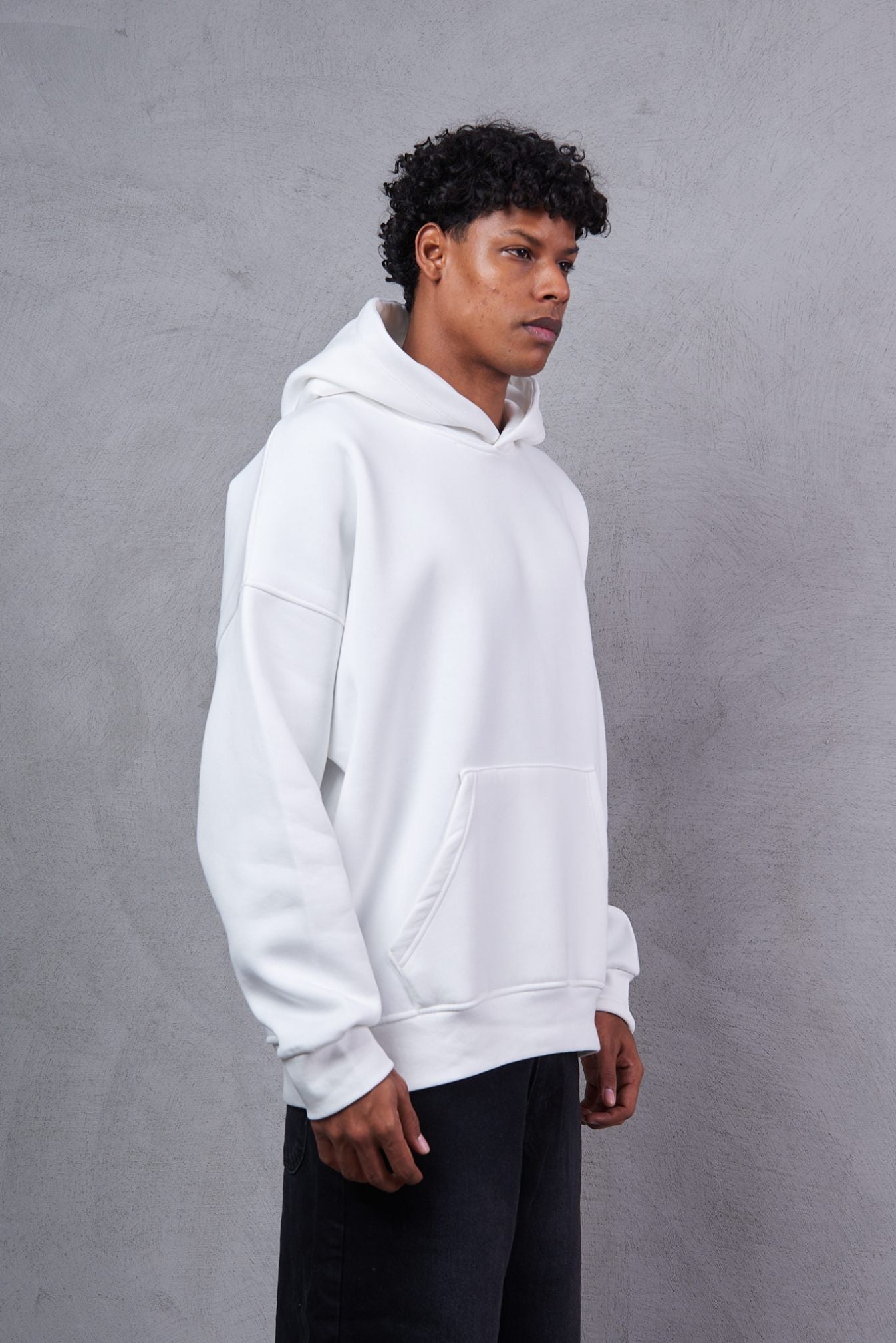 Basic Oversized Over-The-Head Hoodie