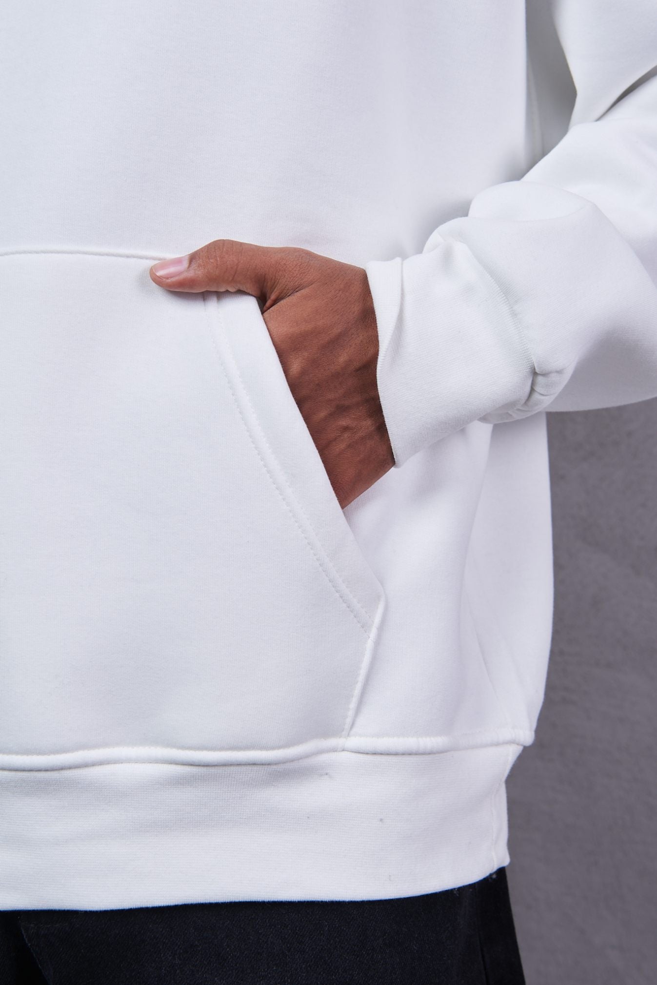 Basic Oversized Over-The-Head Hoodie