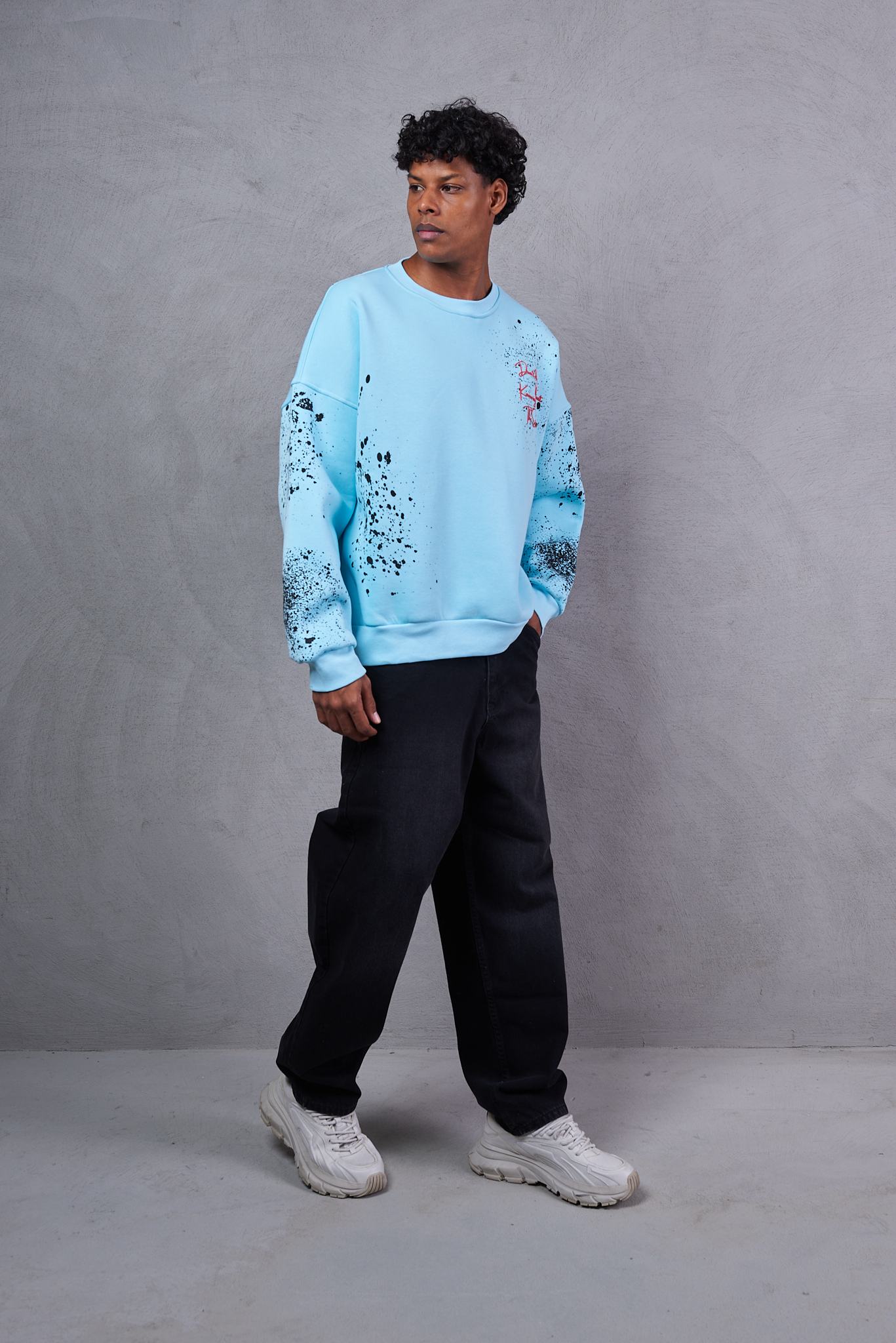 Plain Oversized Sweatshirt – Essential Cool