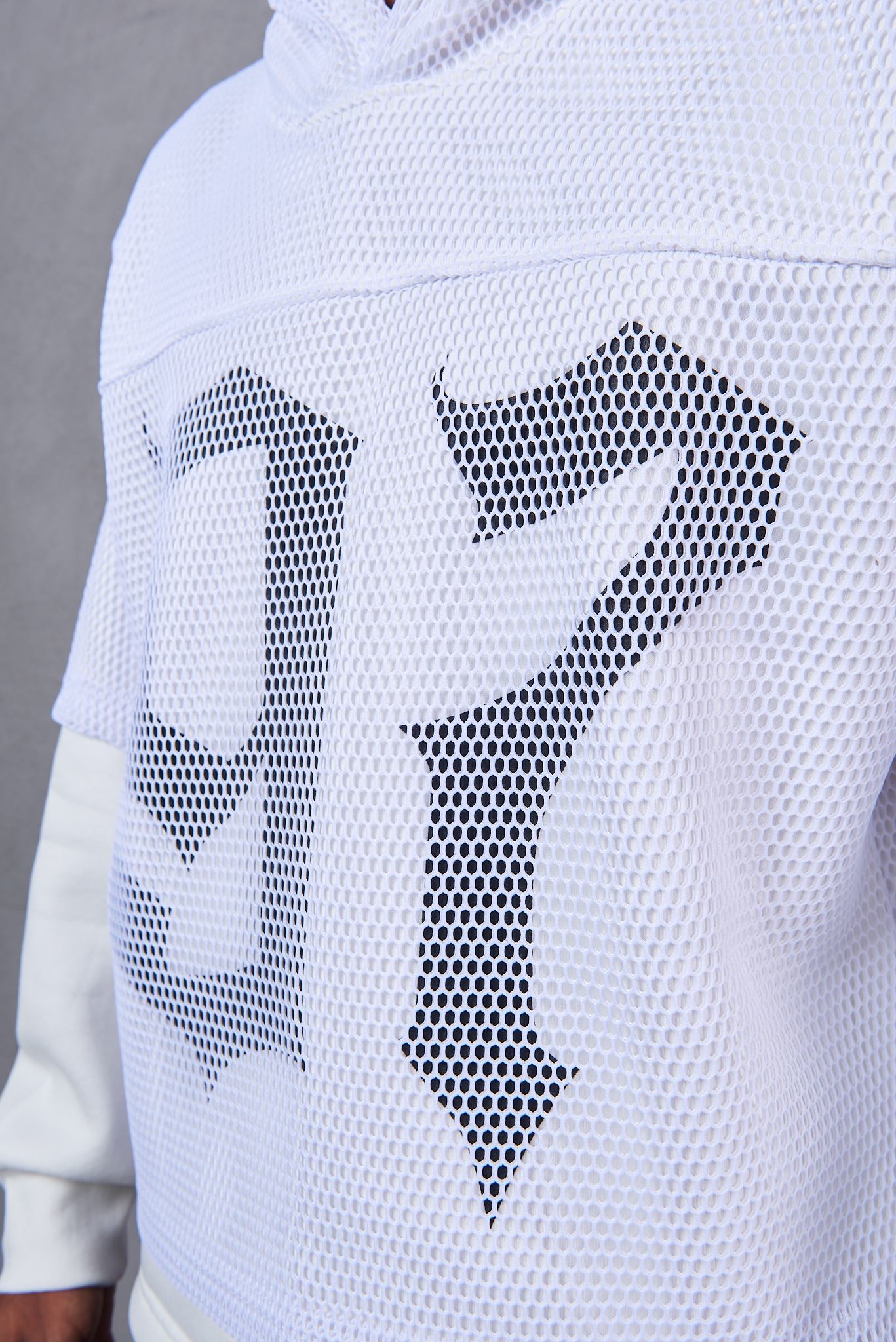 Men Typographic Print Oversized Hoodie