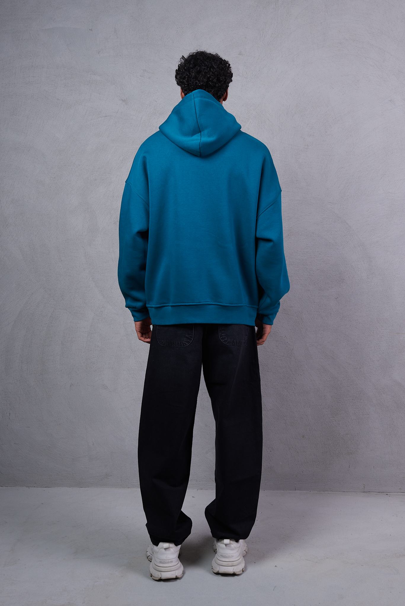 Men Solid Hoodie