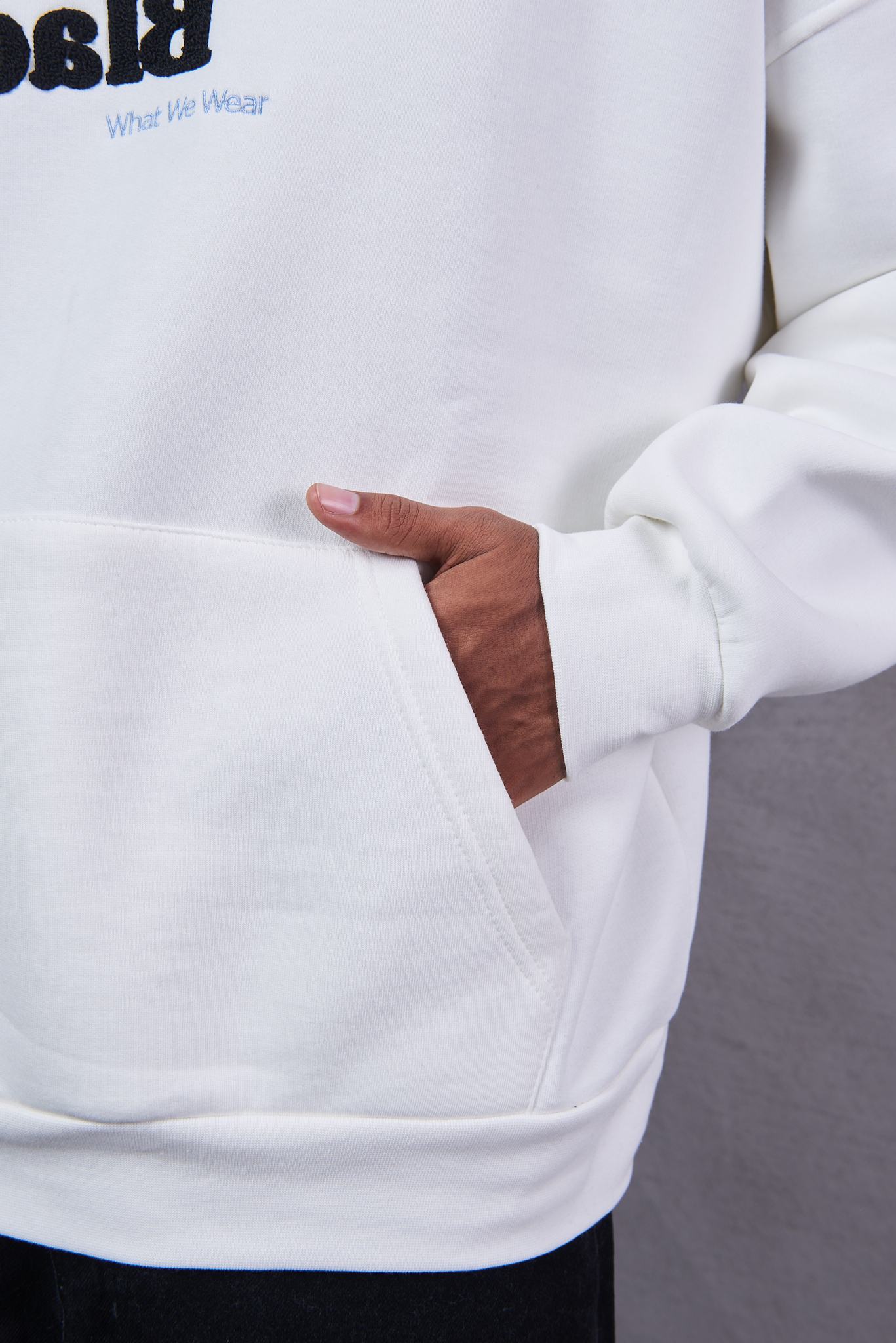 White Hoodie