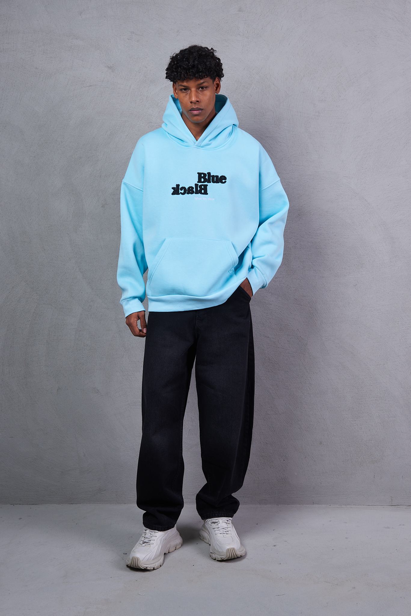 Men Printed Regular-Fit Hoodie