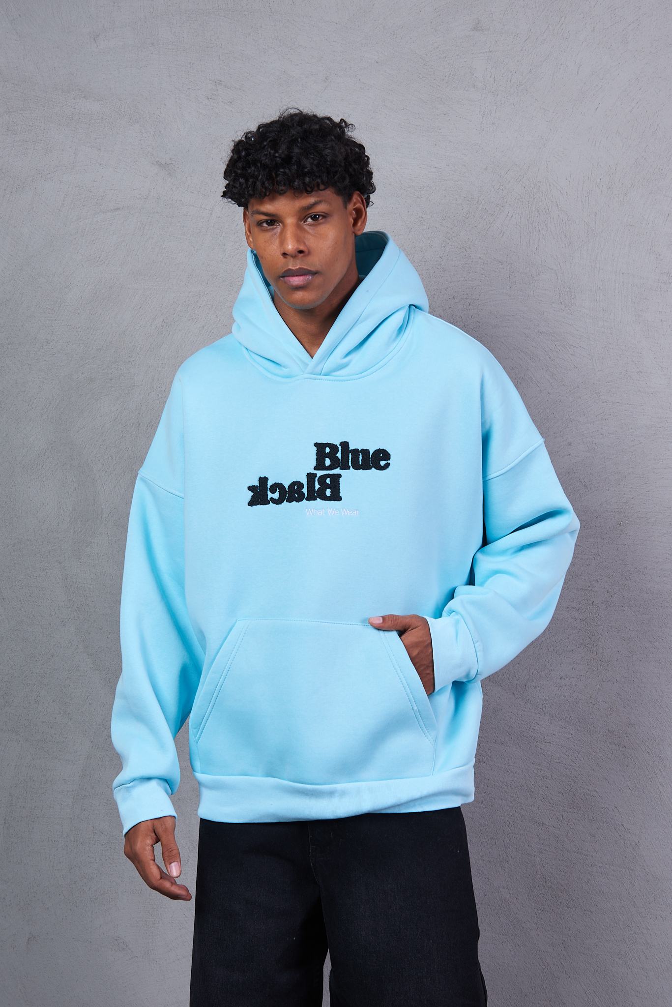 Men Printed Regular-Fit Hoodie