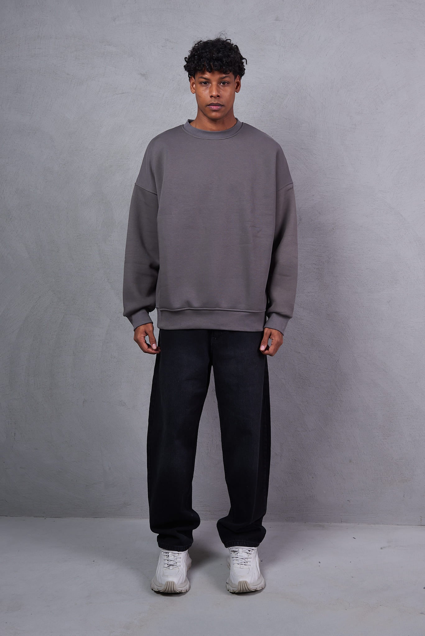 Fast and Bright Grey Sweatshirt