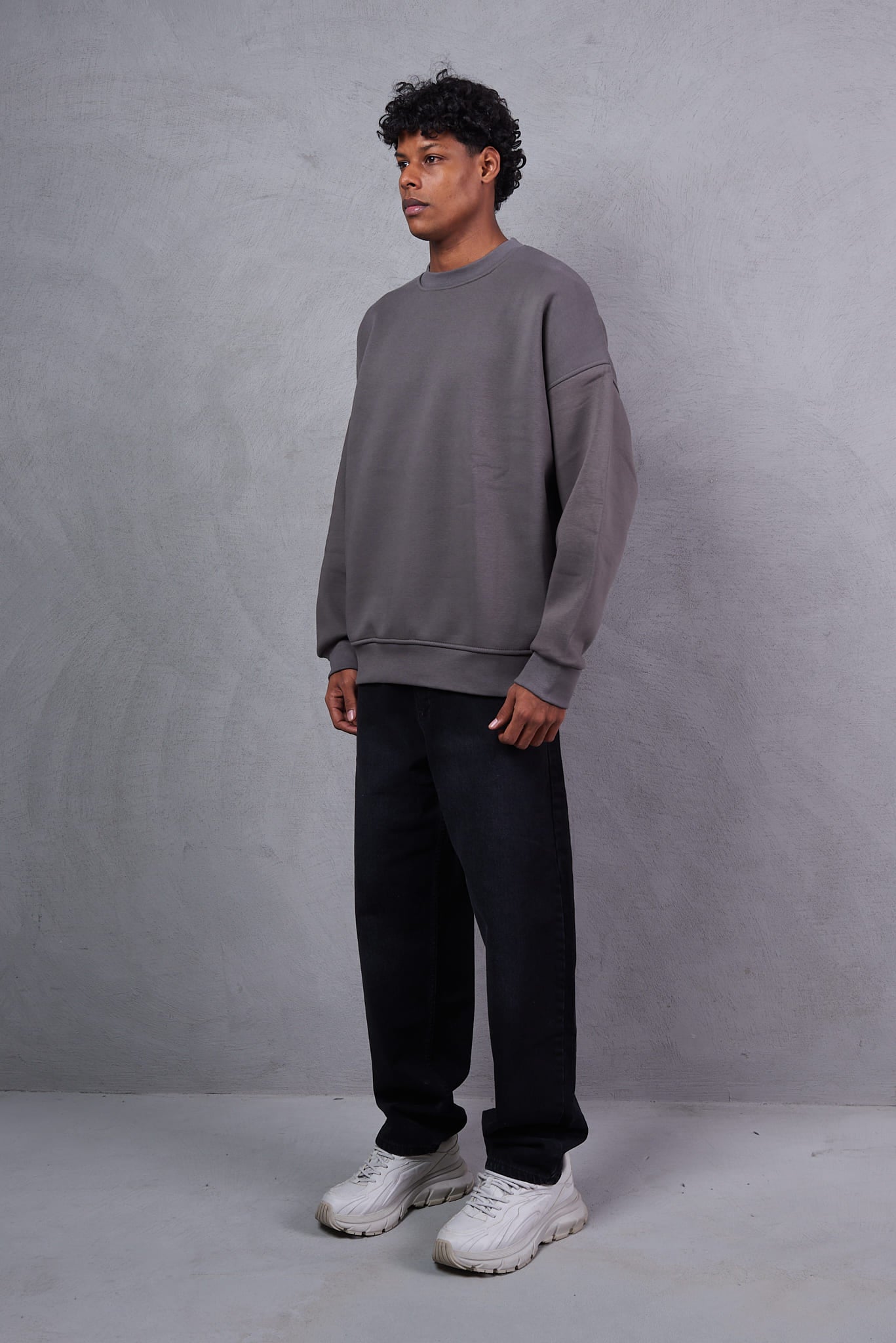Fast and Bright Grey Sweatshirt