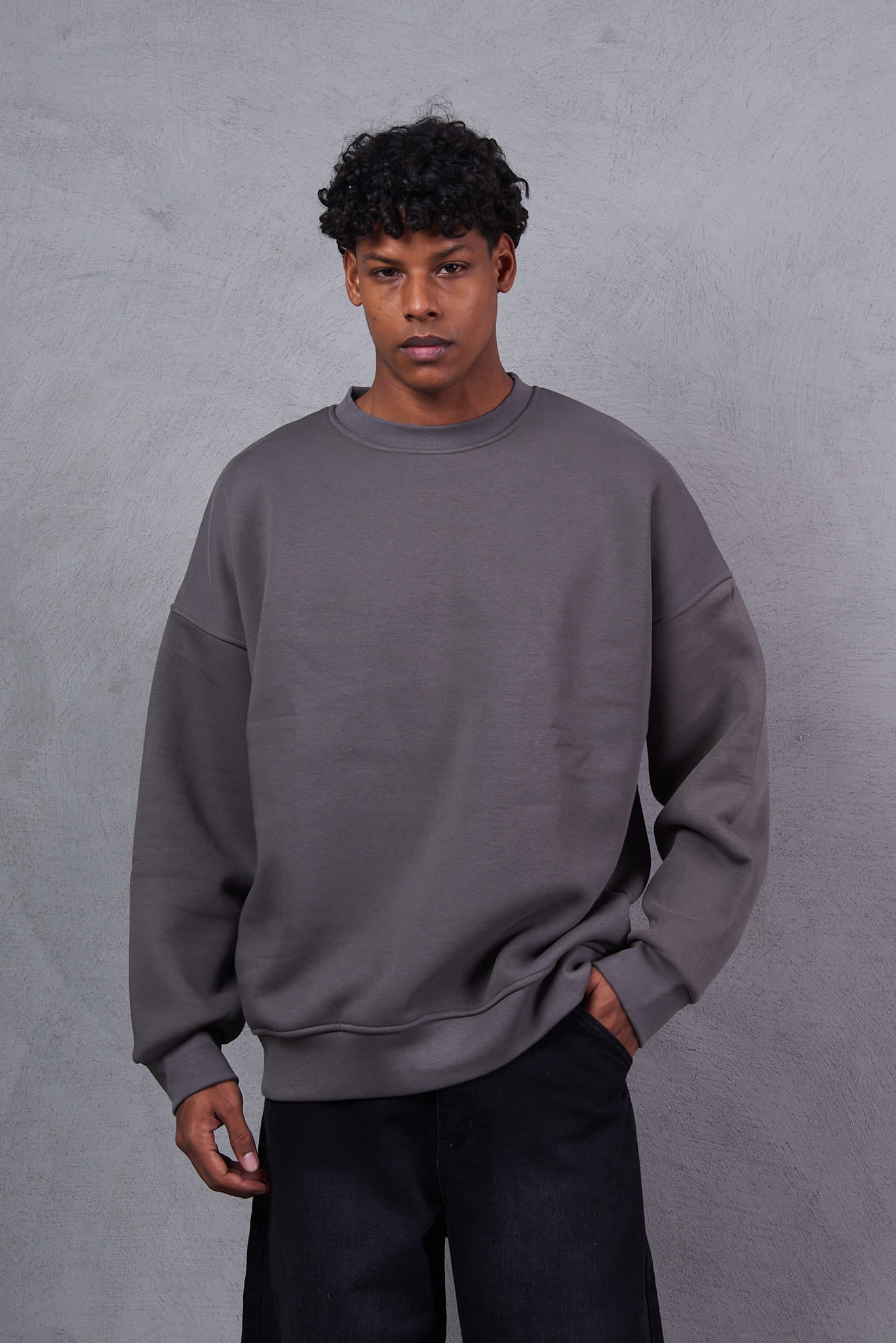 Fast and Bright Grey Sweatshirt