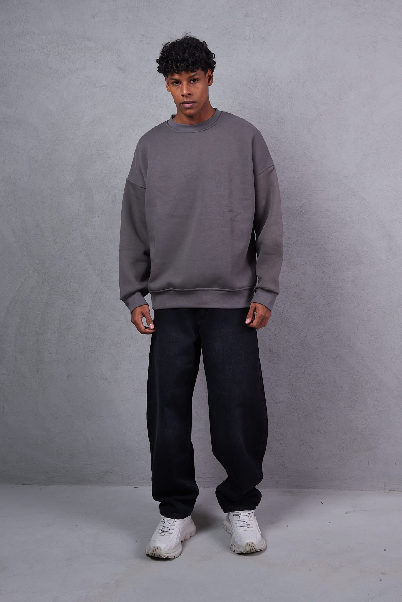Fast and Bright Grey Sweatshirt