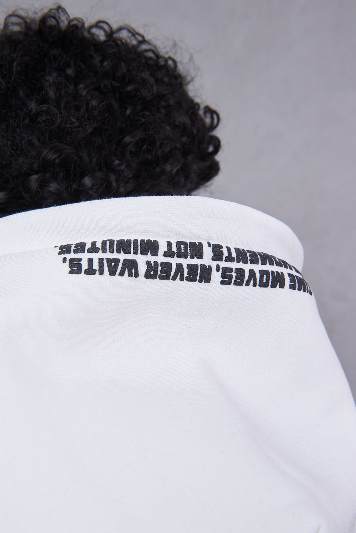Urban DNA Applique Patch White Hoodie