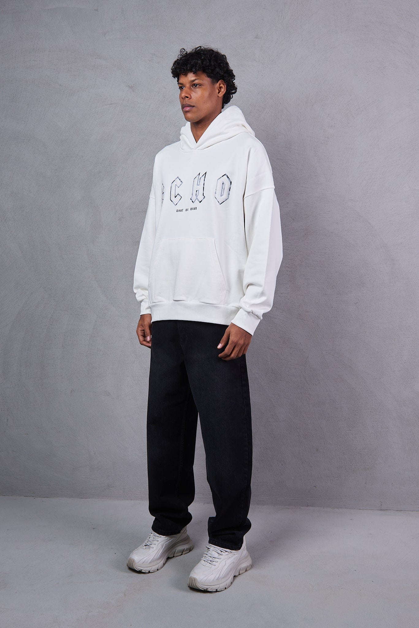 PEQUS Mythic White Hoodie