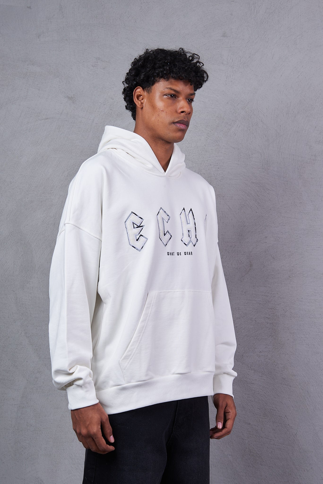PEQUS Mythic White Hoodie