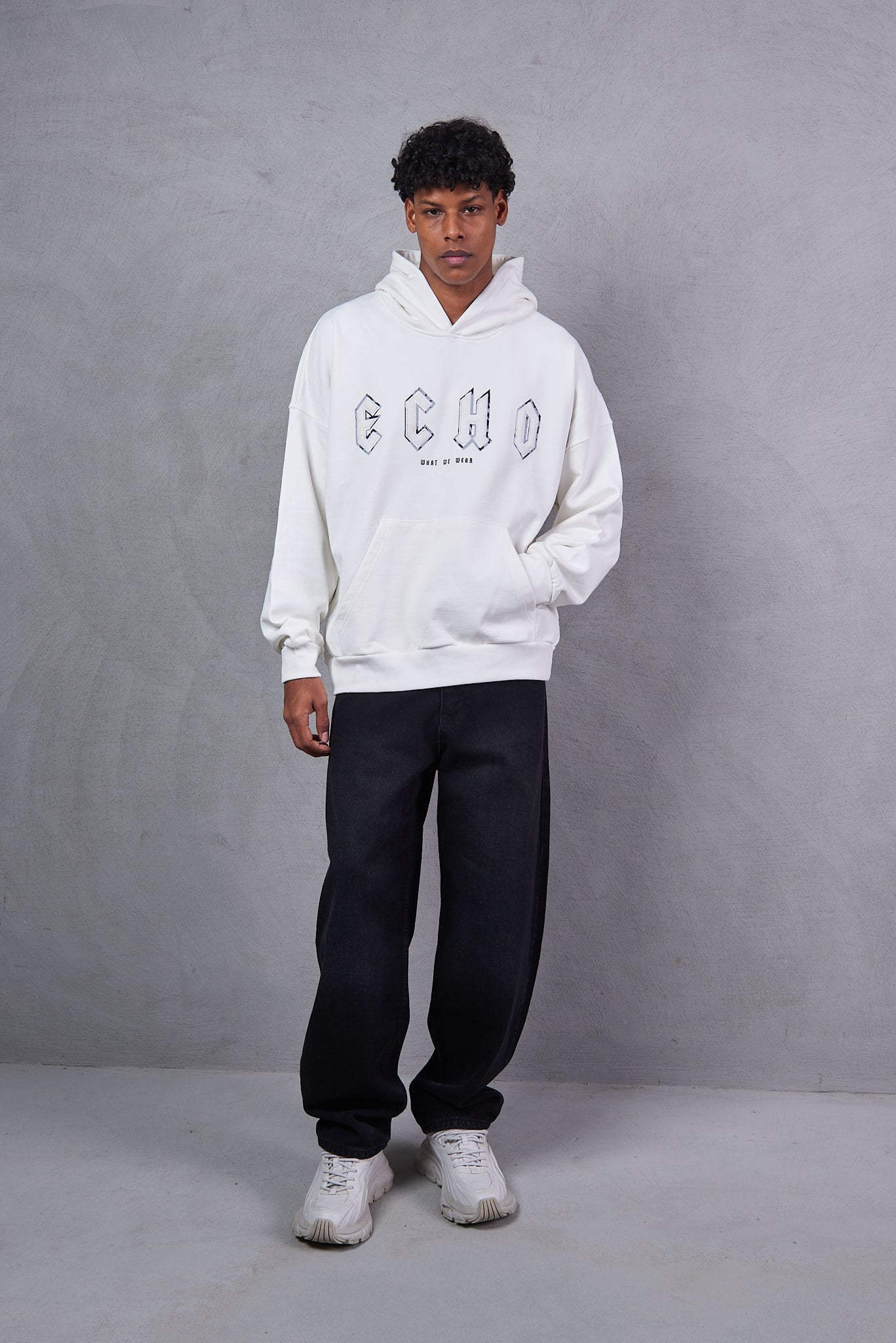 PEQUS Mythic White Hoodie
