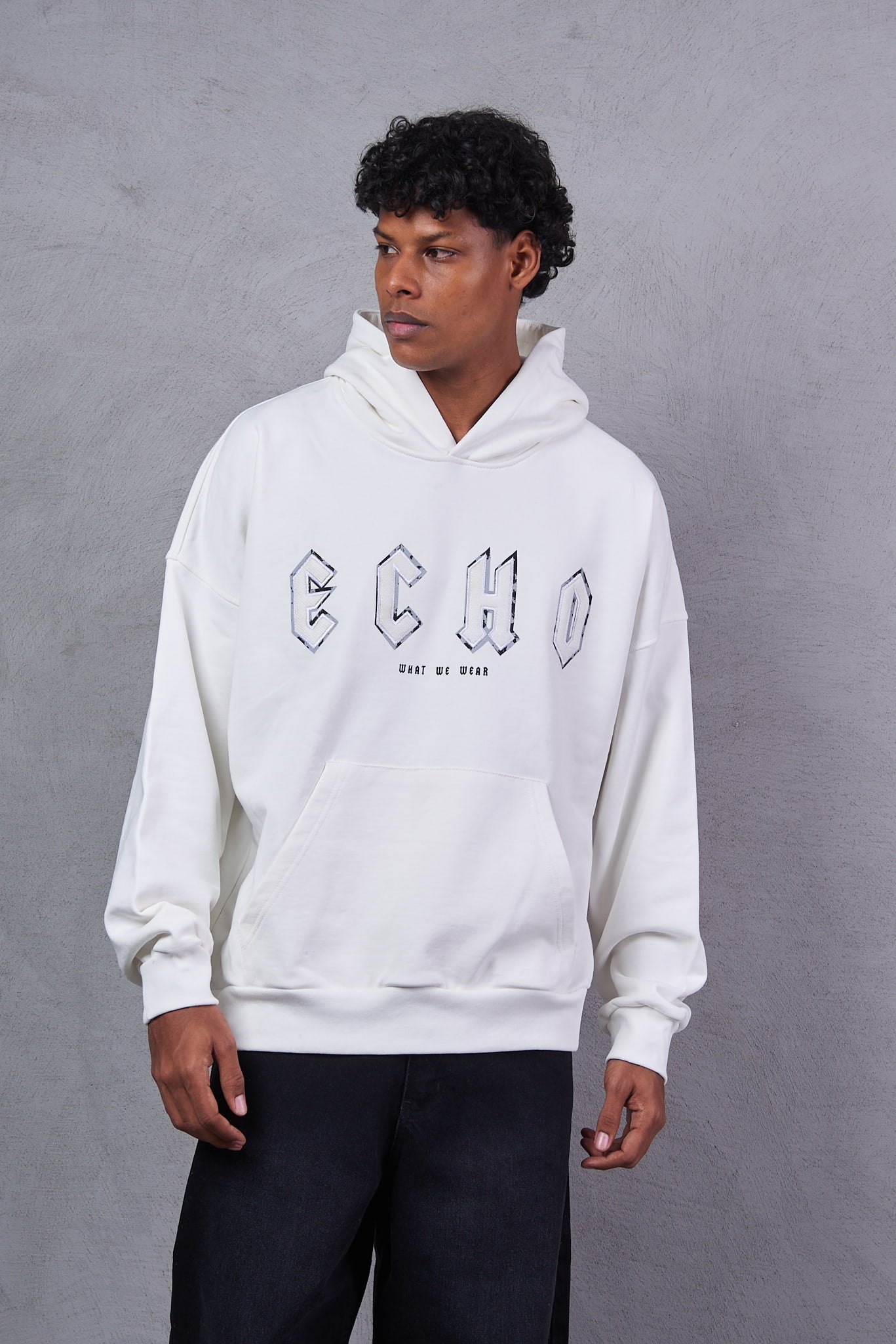 PEQUS Mythic White Hoodie