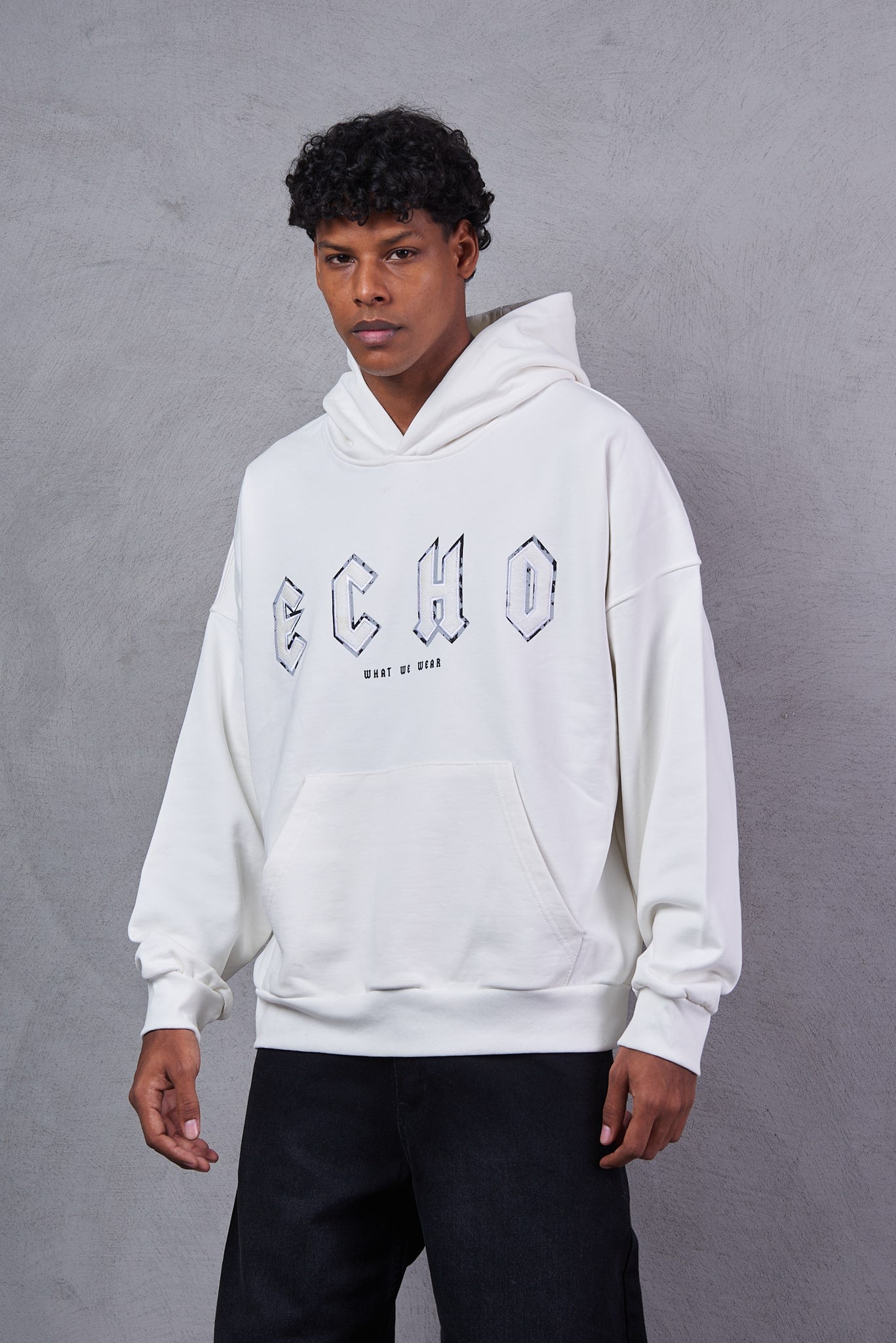 PEQUS Mythic White Hoodie