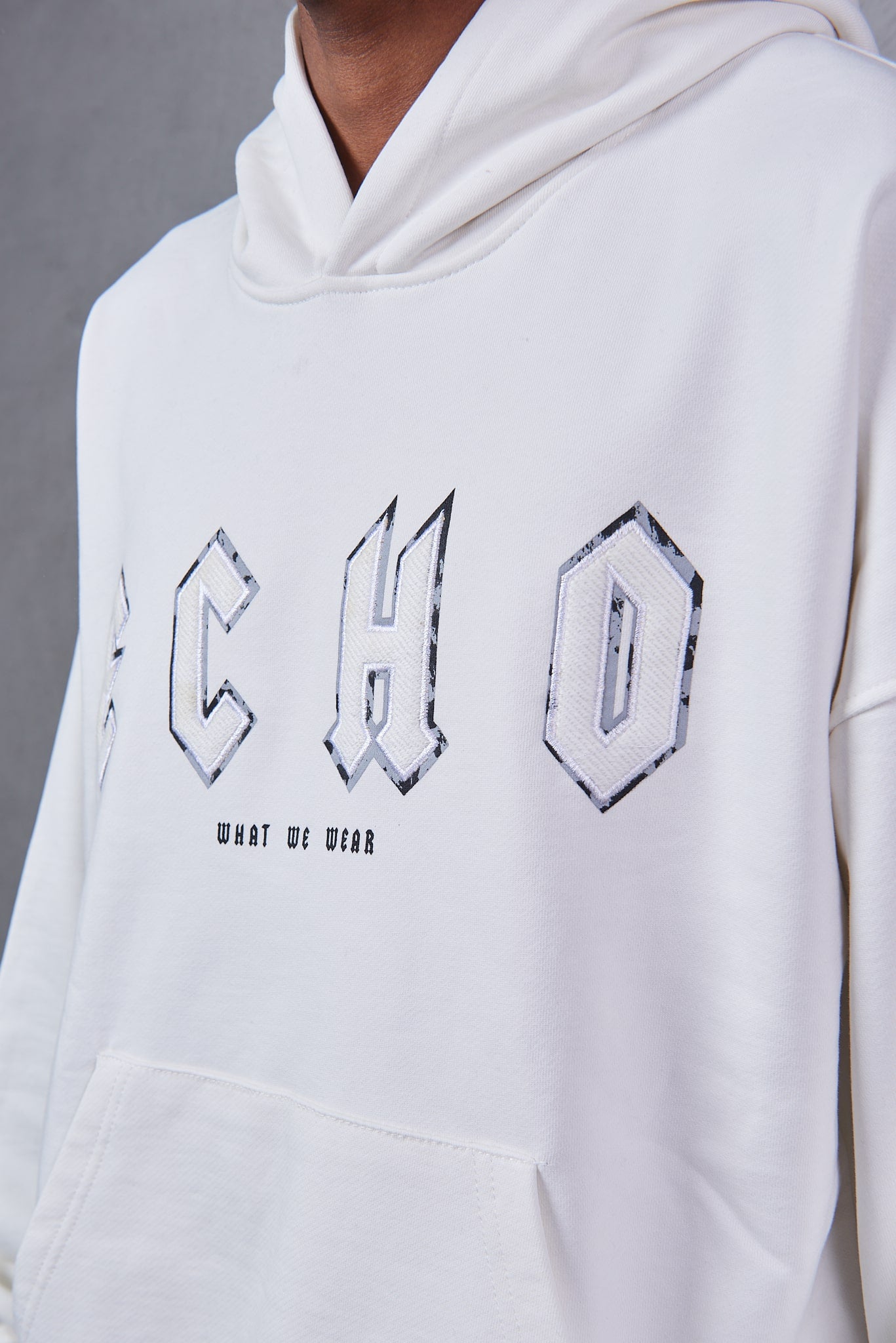 PEQUS Mythic White Hoodie