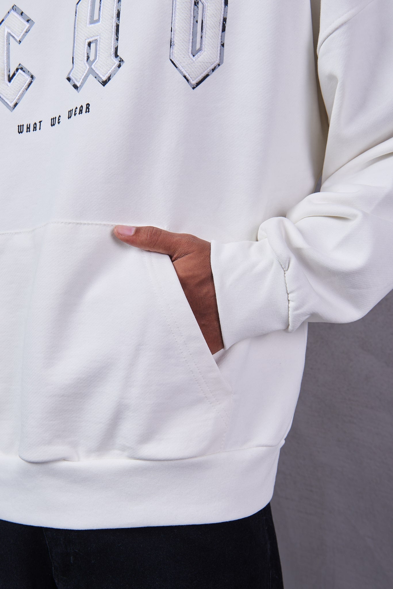 PEQUS Mythic White Hoodie