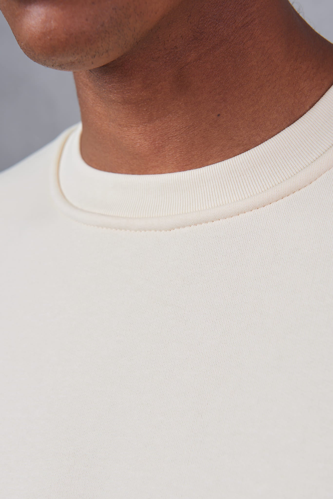 Men's Basic Crew Neck Oversized  Sweatshirt